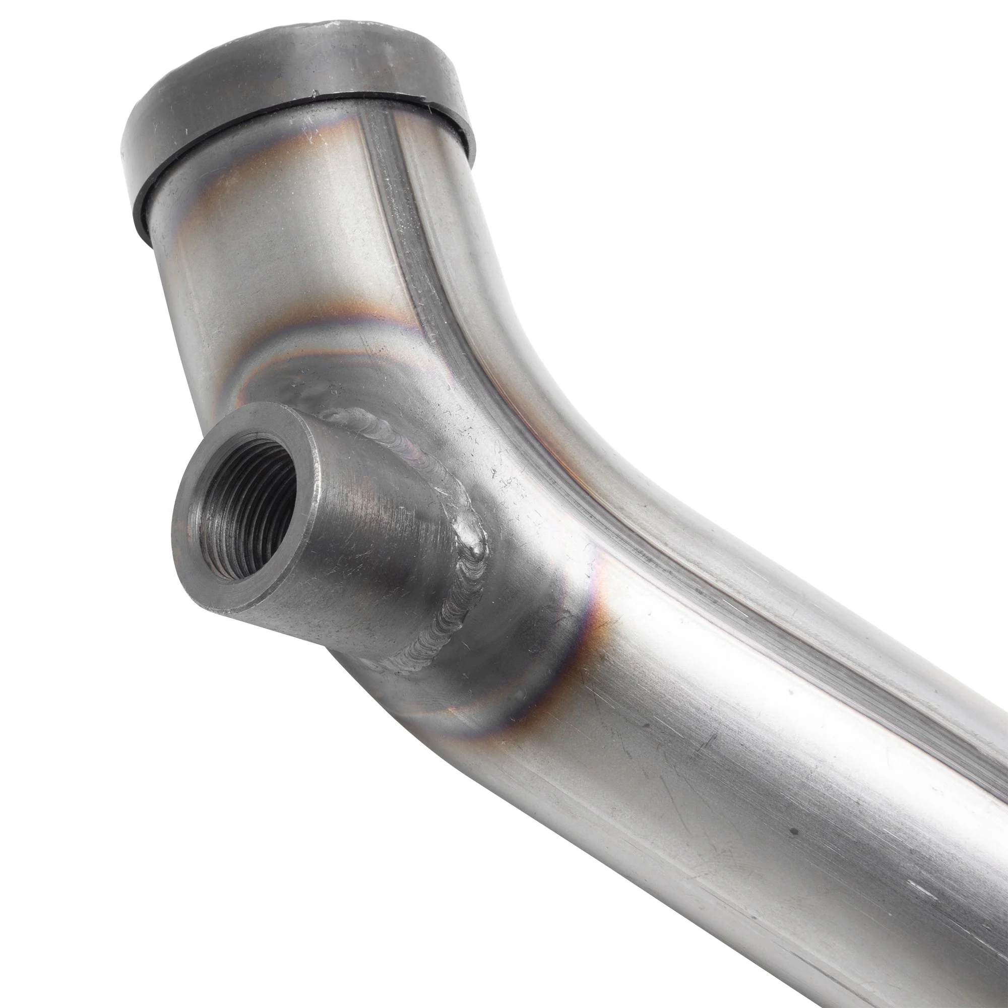 Shotgun Exhaust Pipes 2004-2021 Harley-Davidson Sportster XL - Raw Steel - Image 6