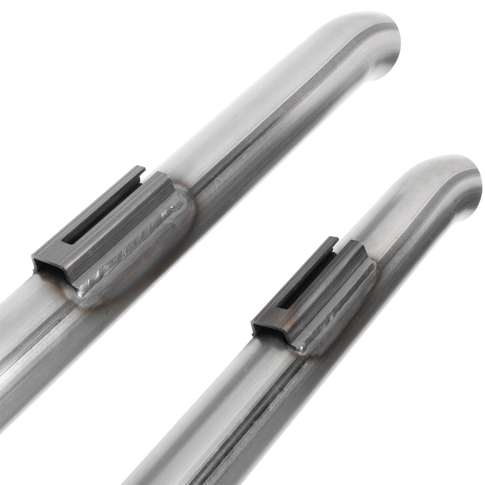 Shotgun Exhaust Pipes 2004-2021 Harley-Davidson Sportster XL - Raw Steel - Image 7