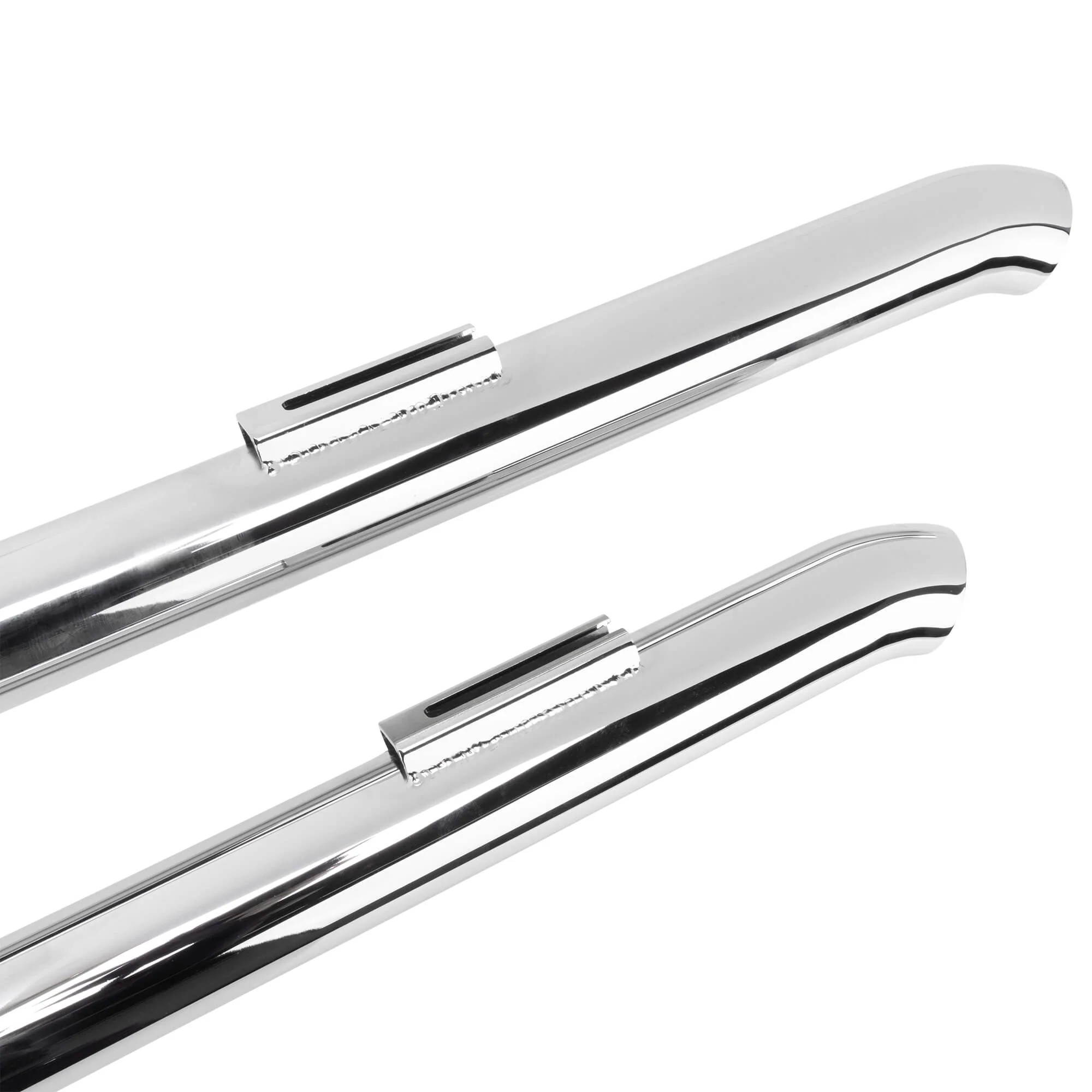Shotgun Exhaust Pipes 1990-2003 Harley-Davidson Sportster XL Chrome - Image 11