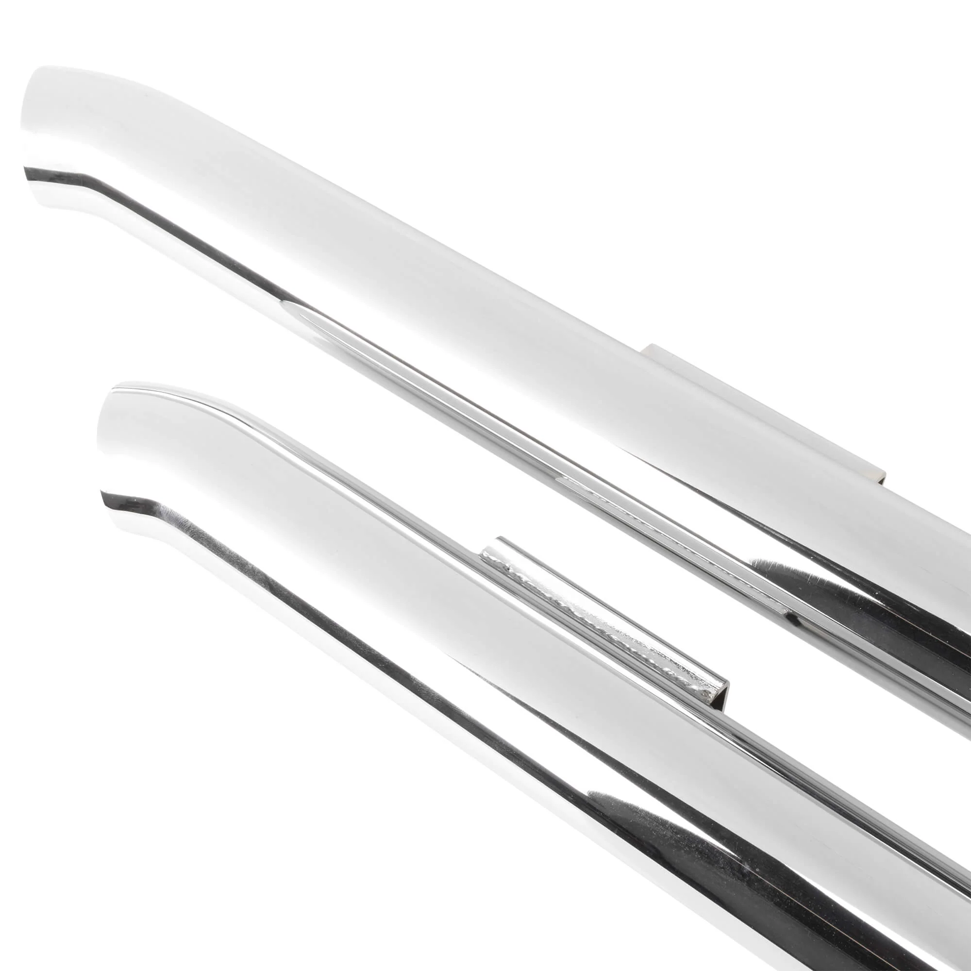 Shotgun Exhaust Pipes 1990-2003 Harley-Davidson Sportster XL Chrome - Image 5