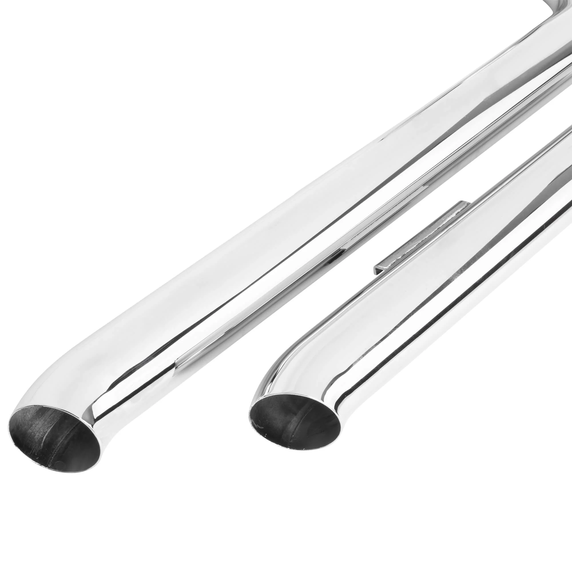 Shotgun Exhaust Pipes 1990-2003 Harley-Davidson Sportster XL Chrome - Image 7