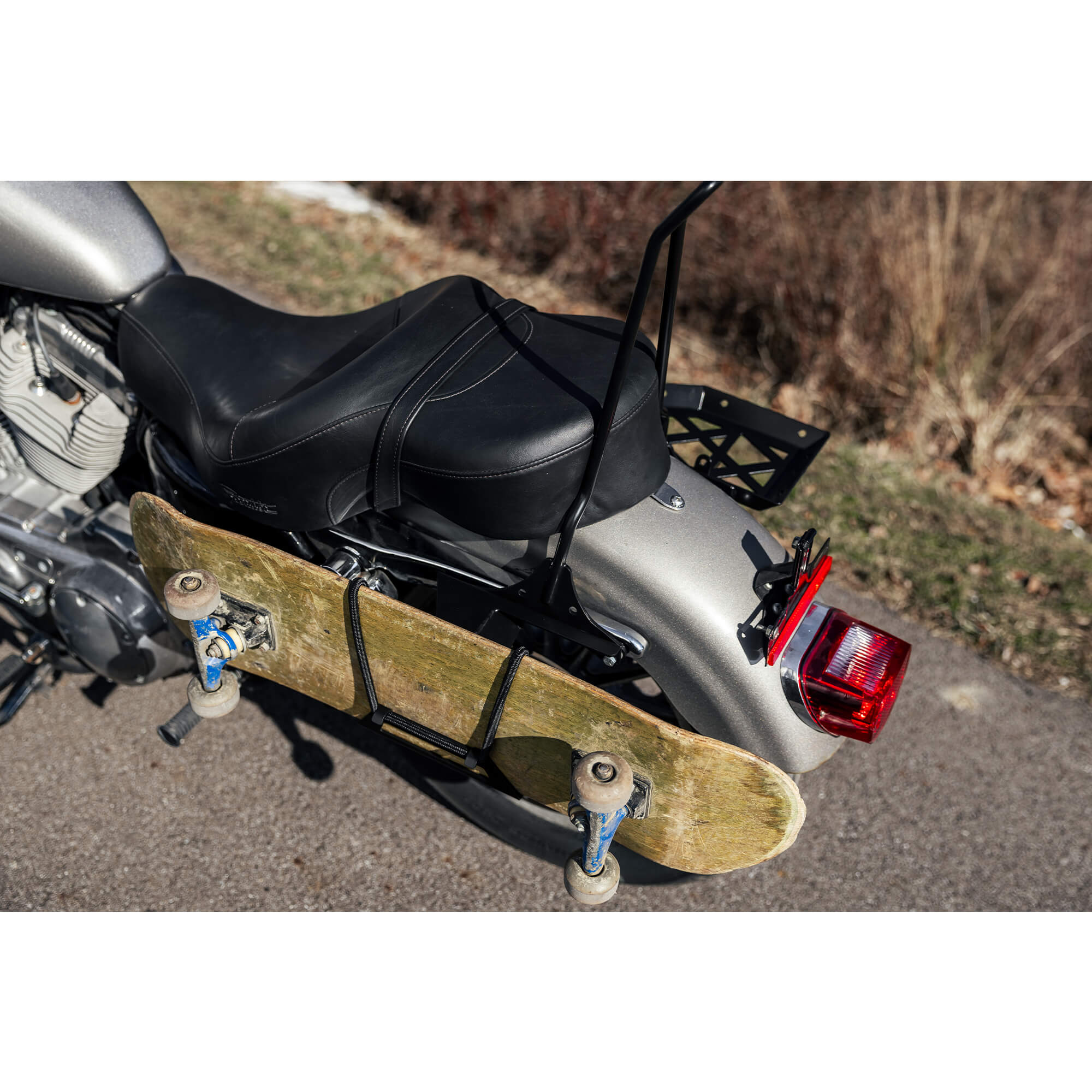 Skateboard Carrier Rack 2004-2022 Harley-Davidson Sportsters - Image 13