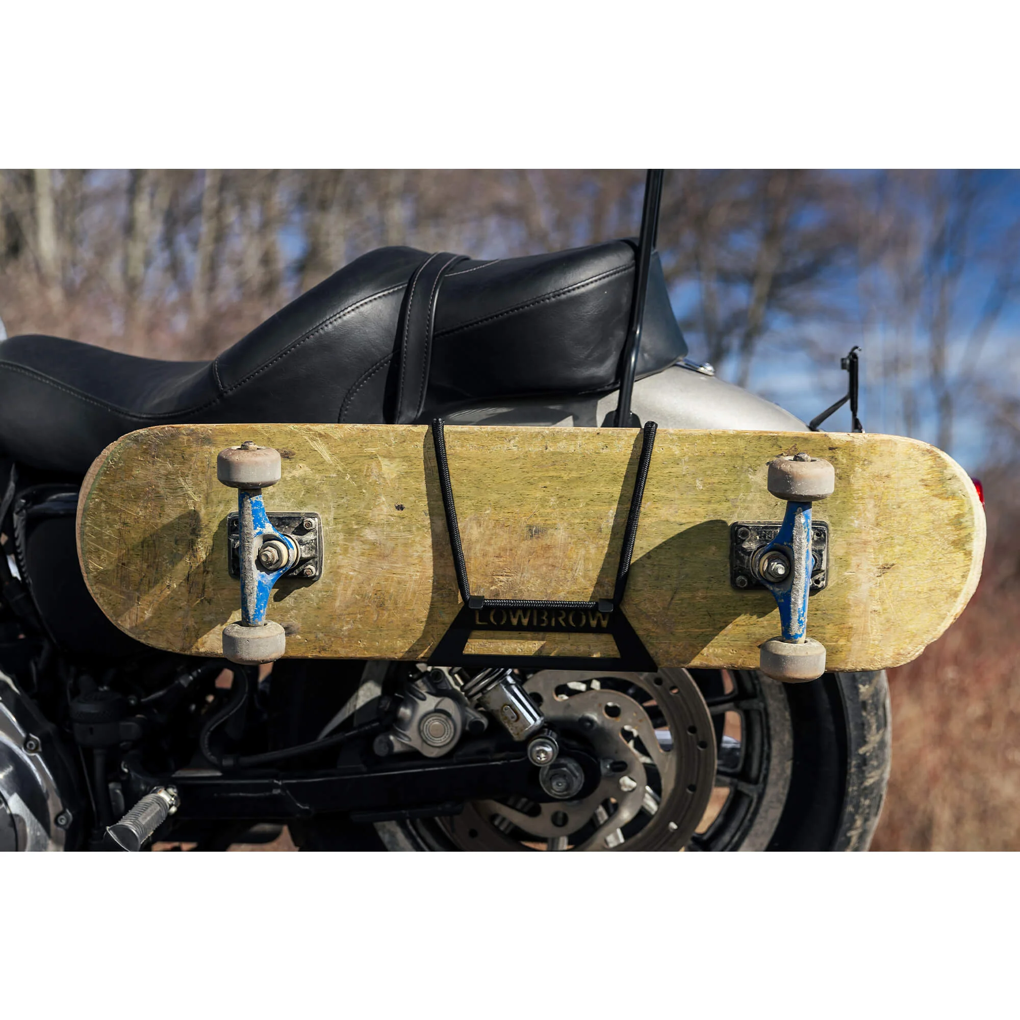 Skateboard Carrier Rack 2004-2022 Harley-Davidson Sportsters - Image 14