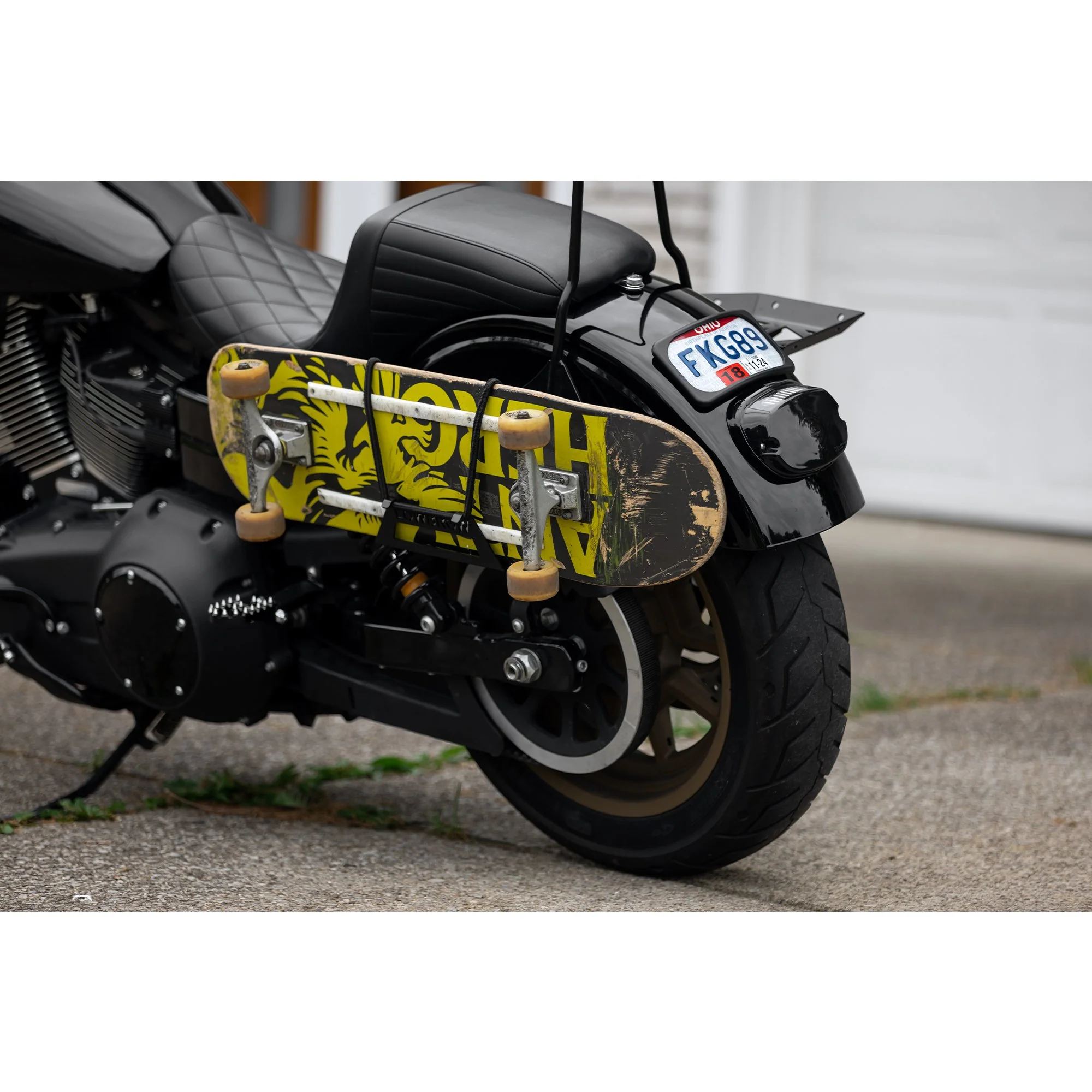 Skateboard Carrier Rack 2006-2017 Harley-Davidson Dyna - Image 16