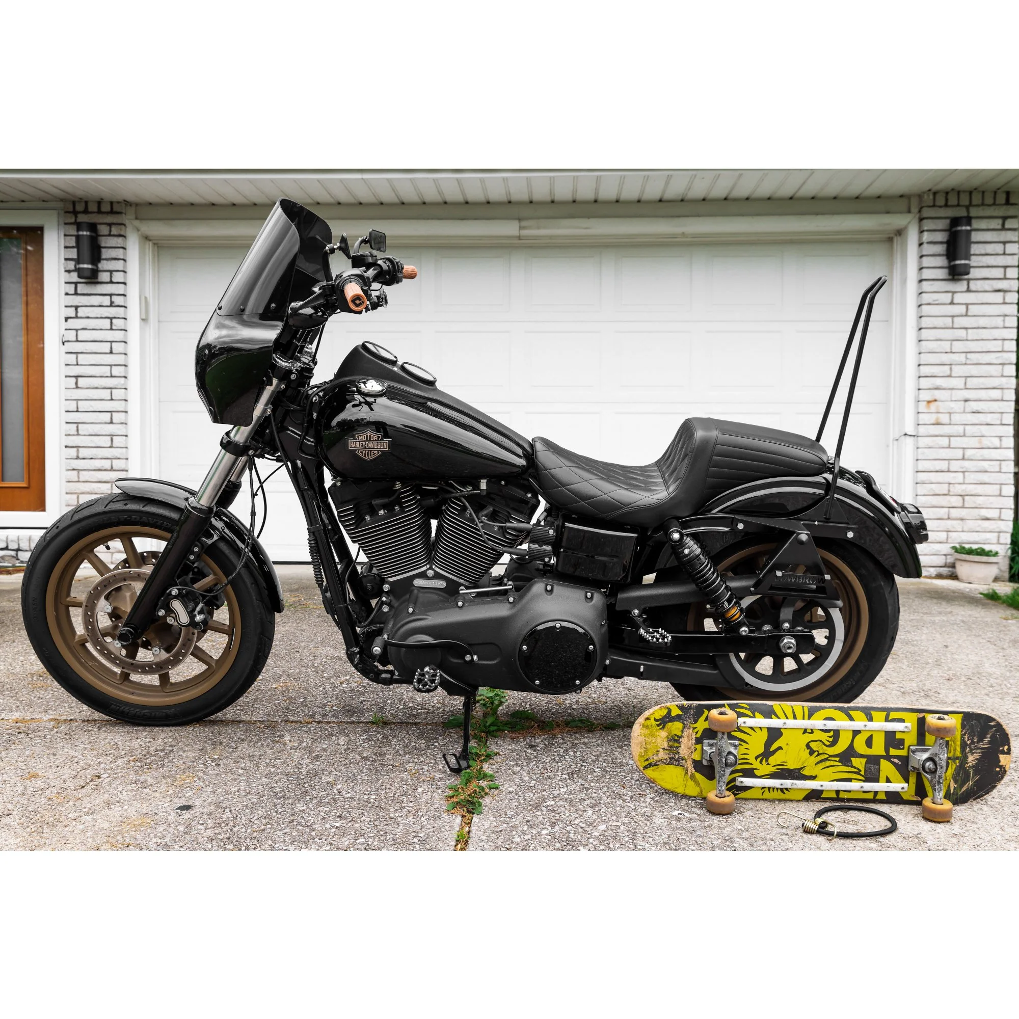 Skateboard Carrier Rack 2006-2017 Harley-Davidson Dyna - Image 19