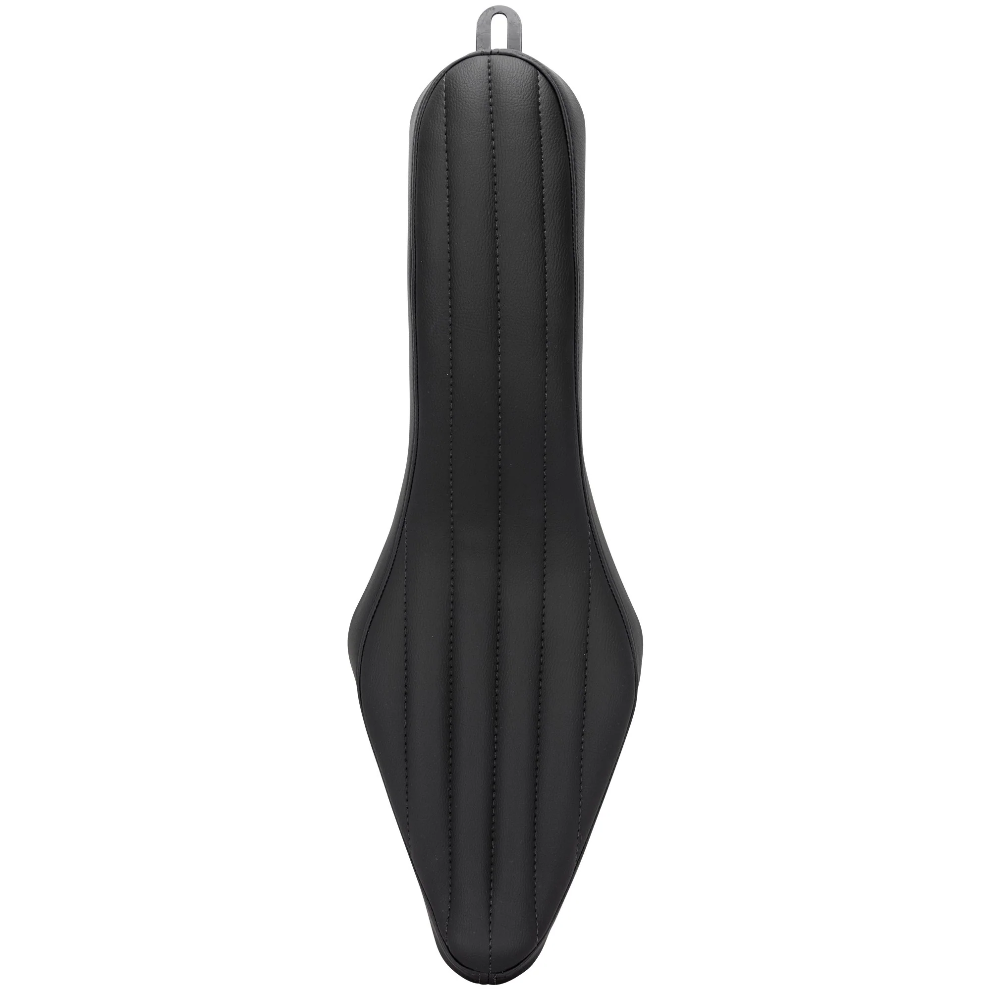 Skinny Style Seat - Black Vertical Pleat - 1982-2003 Harley-Davidson Sportsters - Image 2