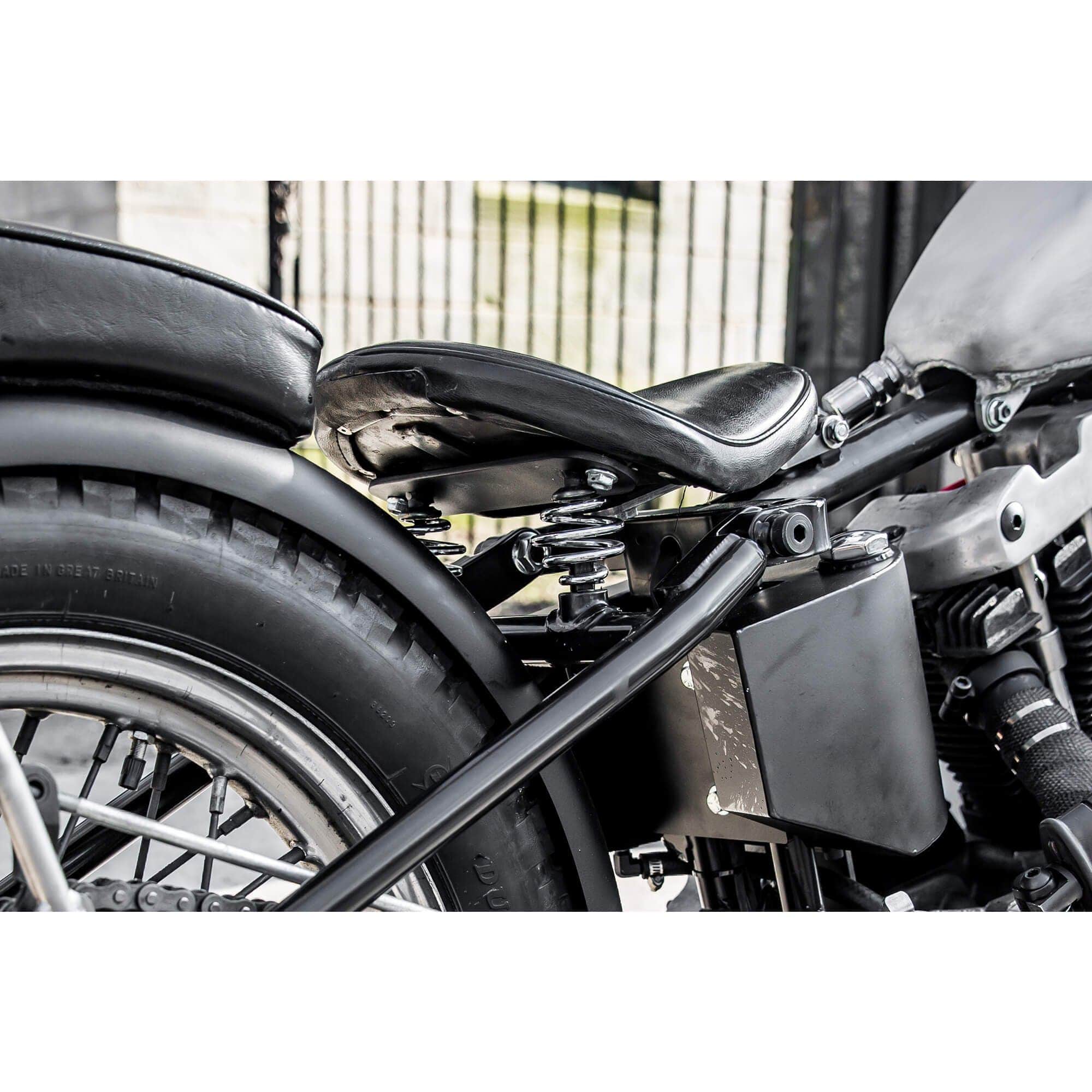 Solo Seat Springs - Barrel Style - 2 inch Chrome - Image 3