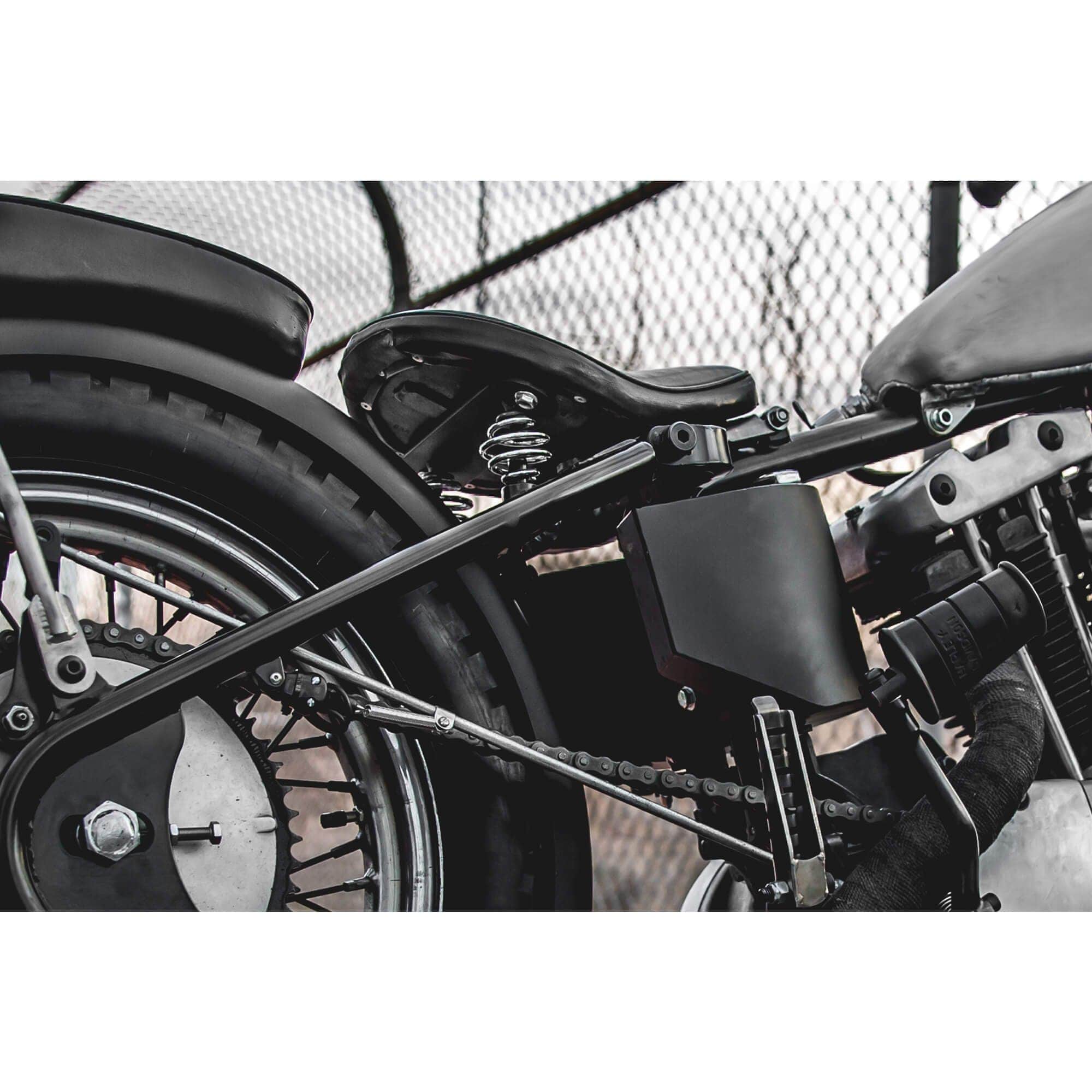 Solo Seat Springs - Barrel Style - 2 inch Chrome - Image 5