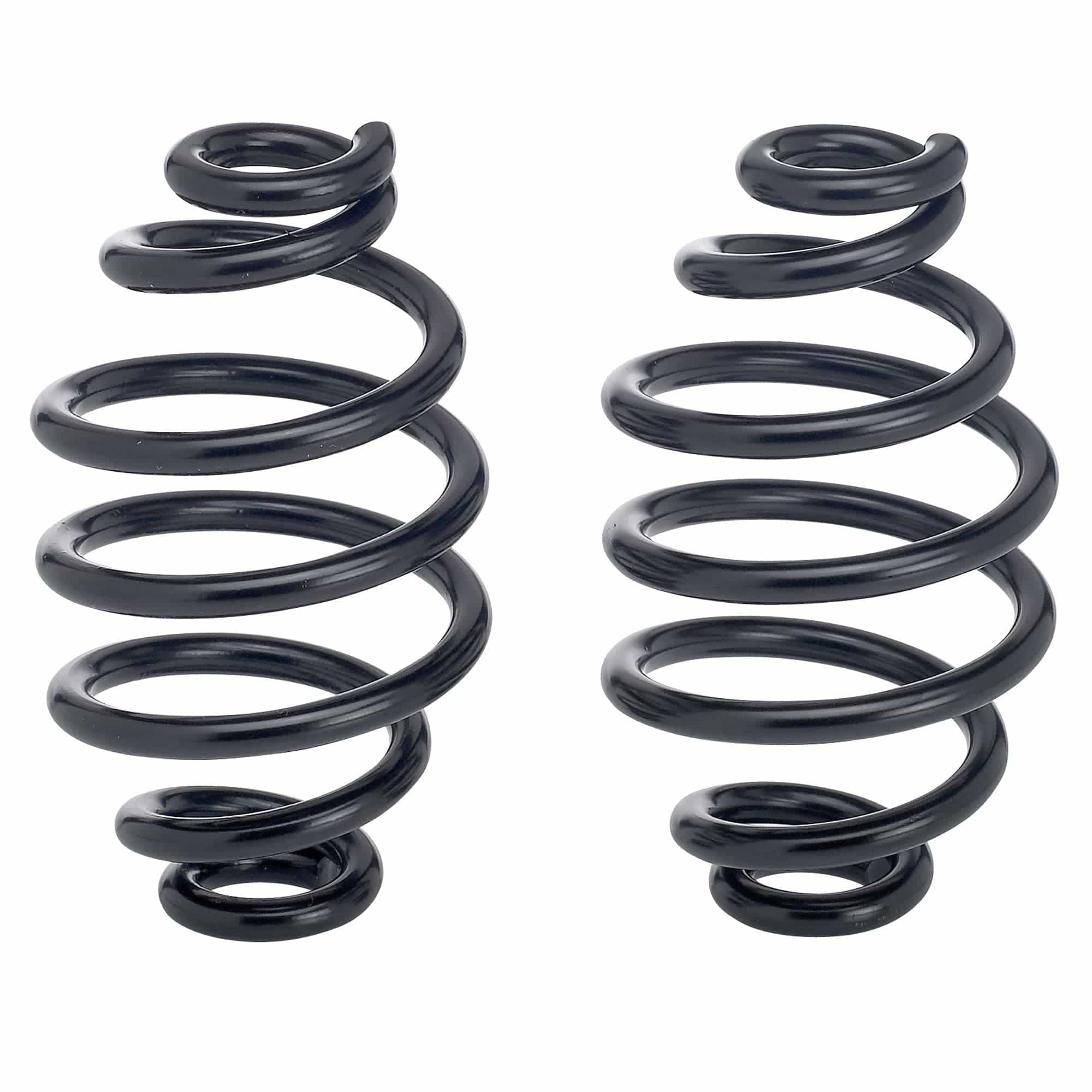 Solo Seat Springs - Barrel Style - 4 inch Black