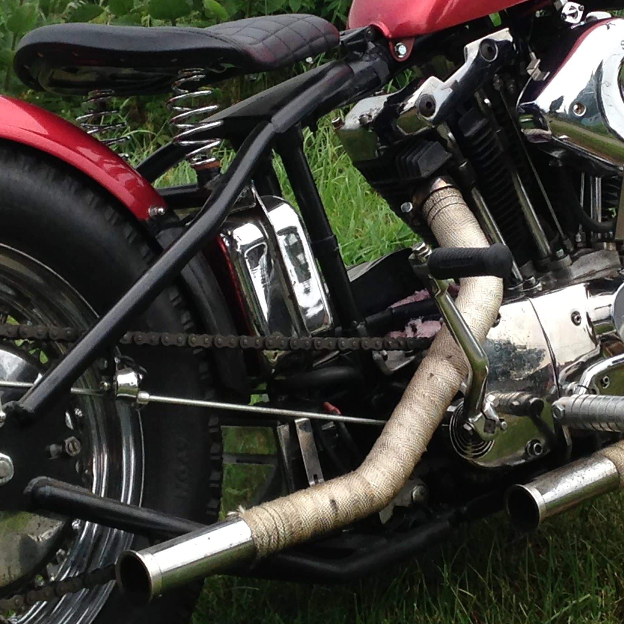 Solo Seat Springs - Barrel Style - 4 inch Chrome - Image 3
