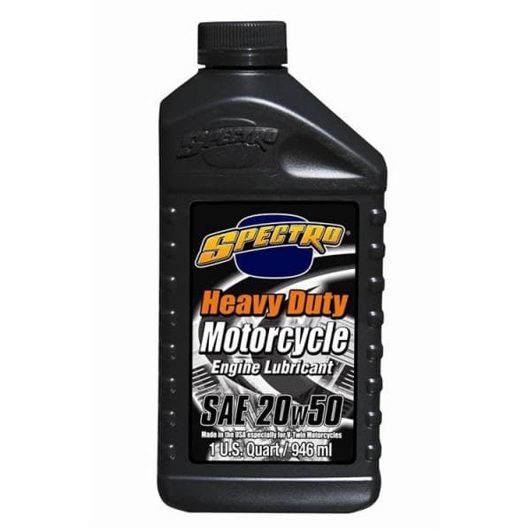 Heavy Duty 20w-50 Motorcycle Oil - 1 qt. Bottle