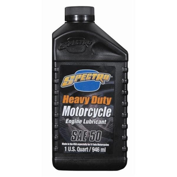 Heavy Duty Straight 50 weight Motorcycle Oil - 1 qt. Bottle