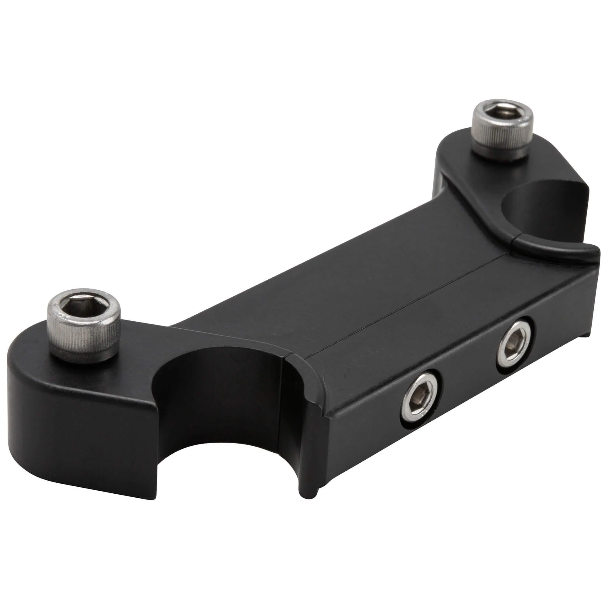 Speedometer Gauge Riser Mount for 1 inch T-Bar Handlebars - Black - Image 5