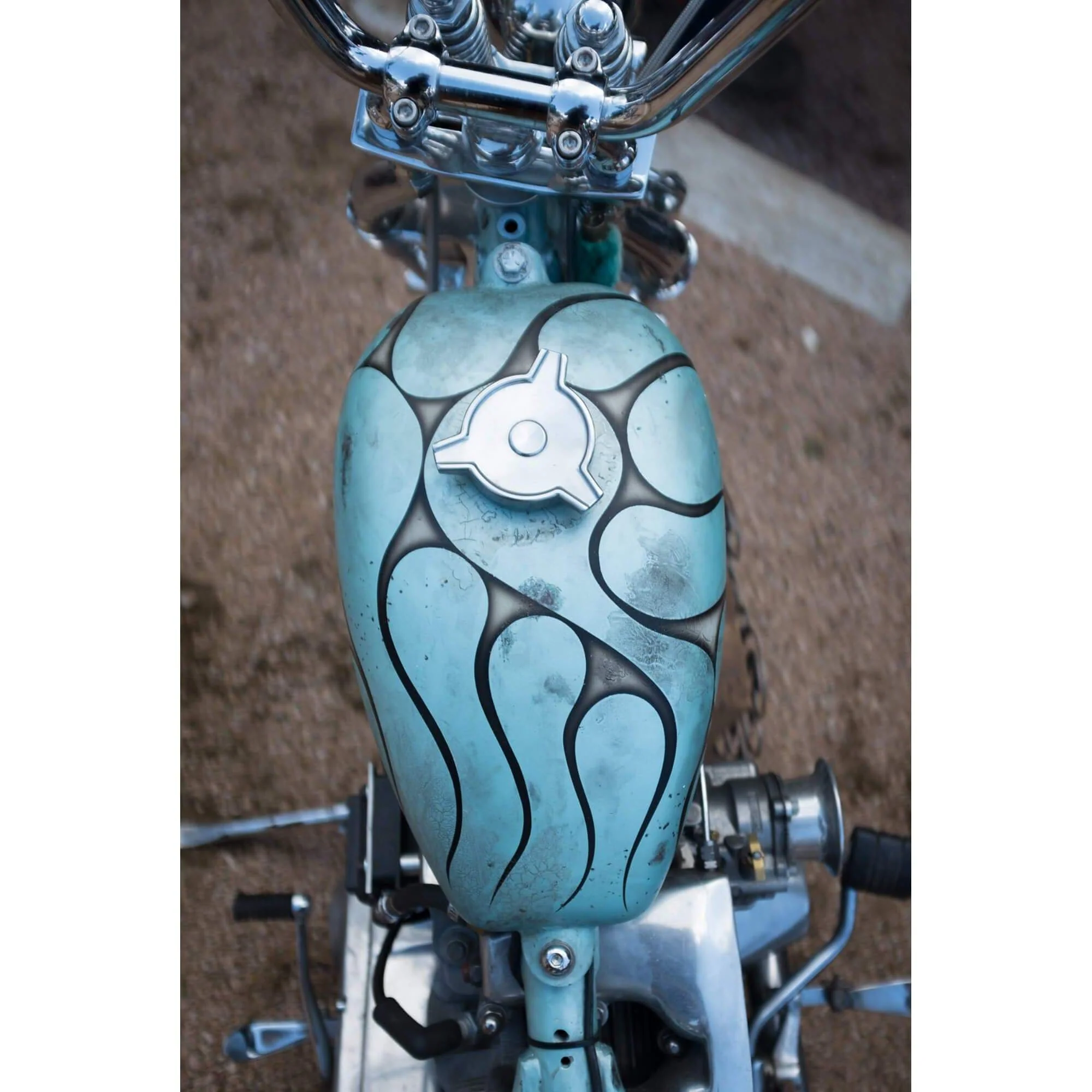 Spinner Screw-In Gas Cap for Harley-Davidson 1996 & later - Polished - Image 10