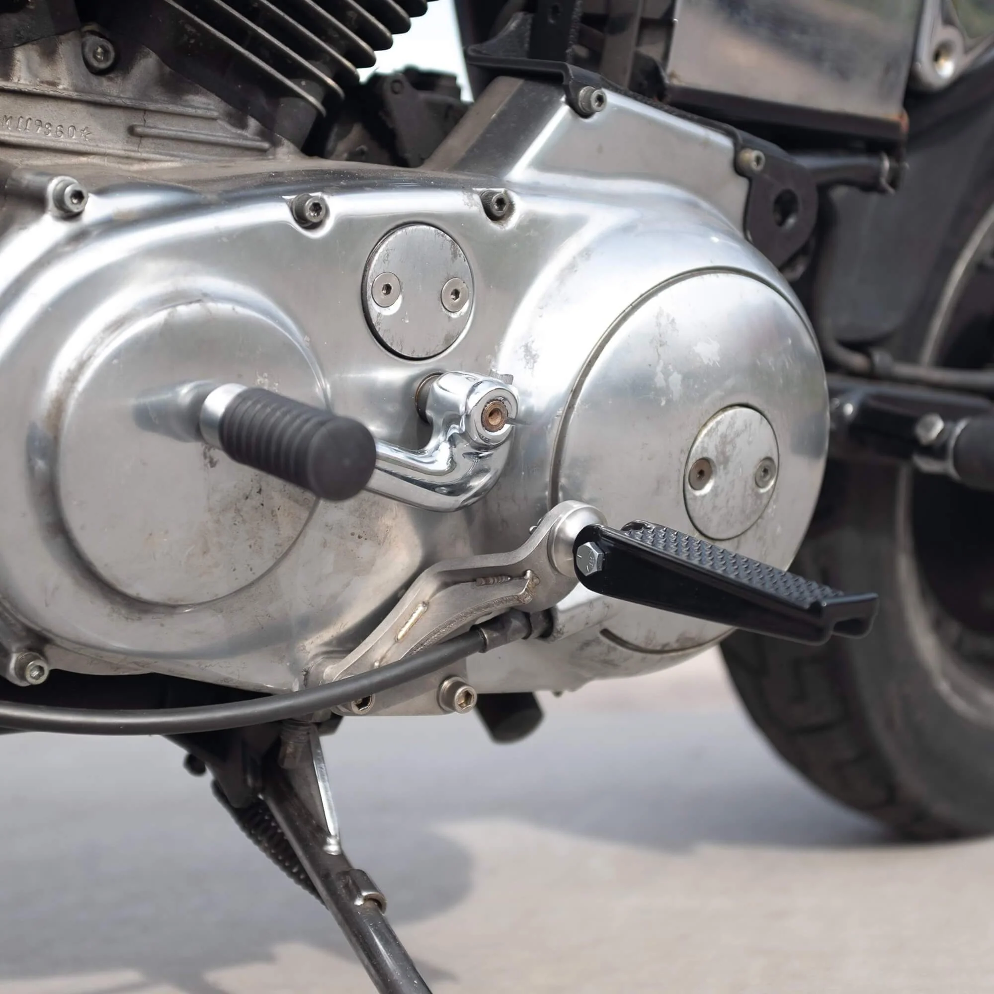 Sportster Mid-Control Kit for 1991-2003 Harley-Davidson - Stainless Steel - Image 5