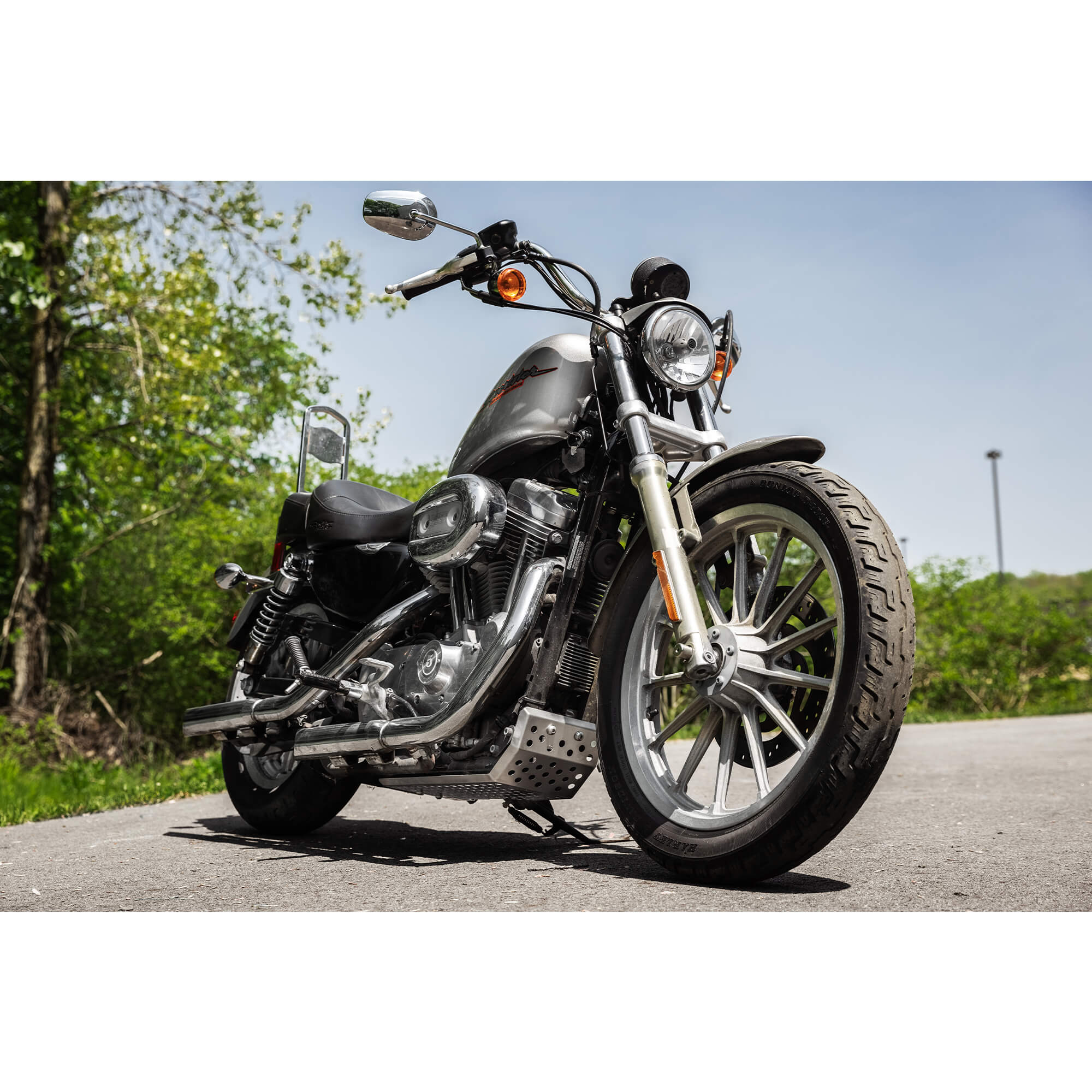 Sportster Skid Plate - Stainless - Harley-Davidson Sportster 2004-2022 - Image 5