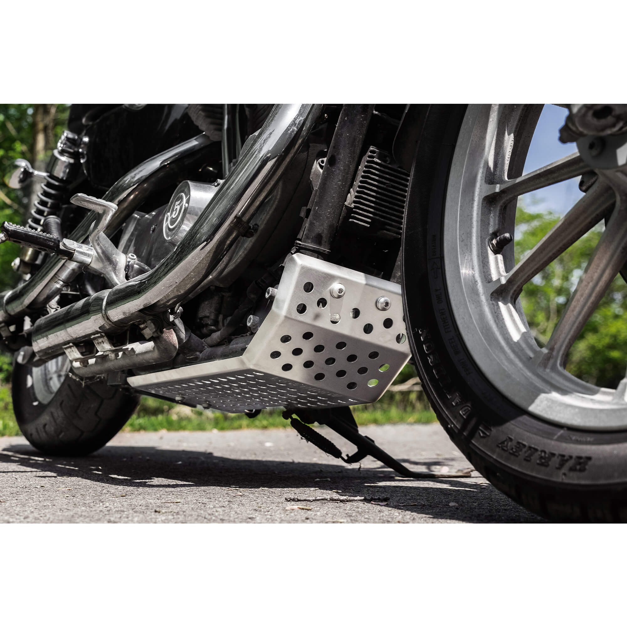 Sportster Skid Plate - Stainless - Harley-Davidson Sportster 2004-2022 - Image 6