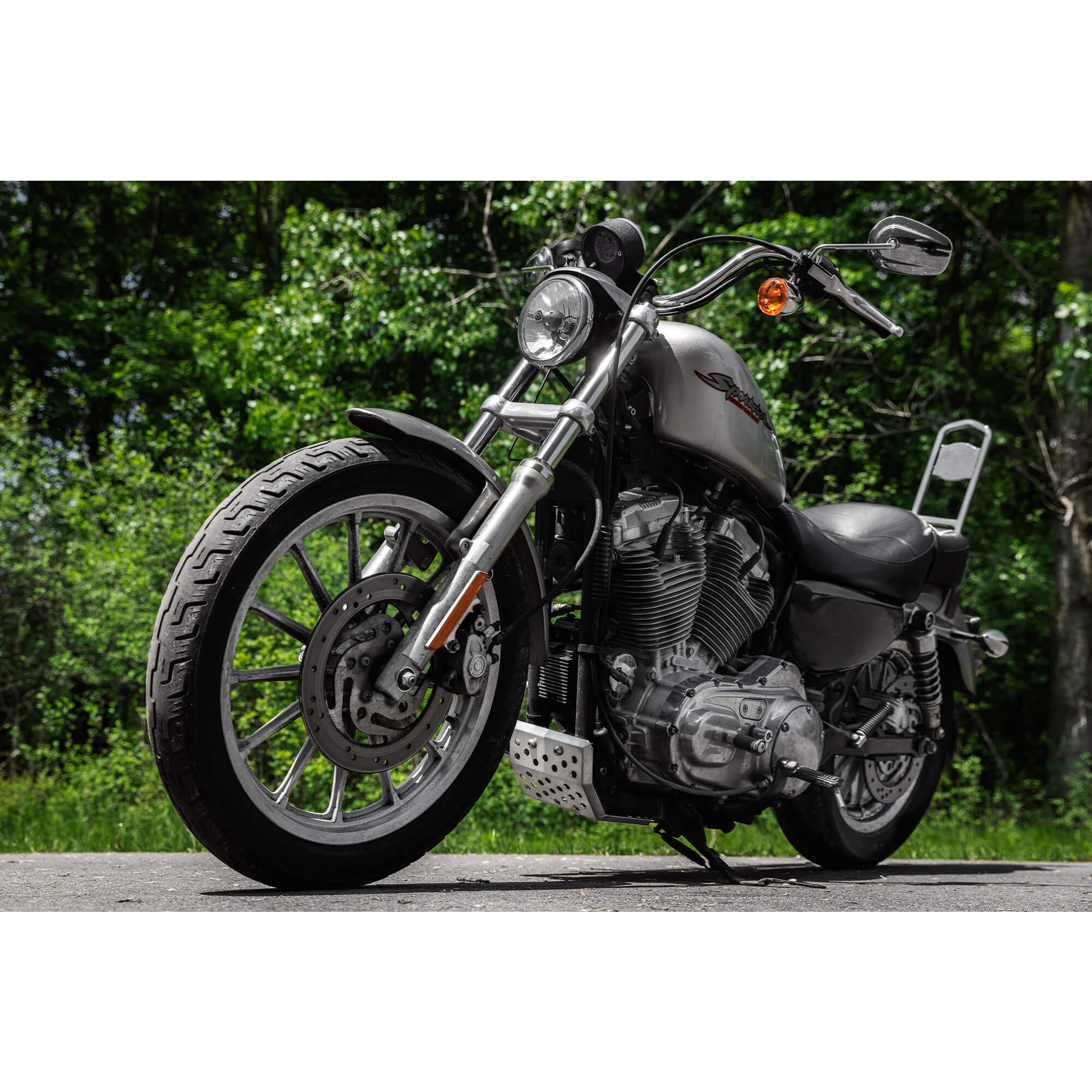 Sportster Skid Plate - Stainless - Harley-Davidson Sportster 2004-2022 - Image 7