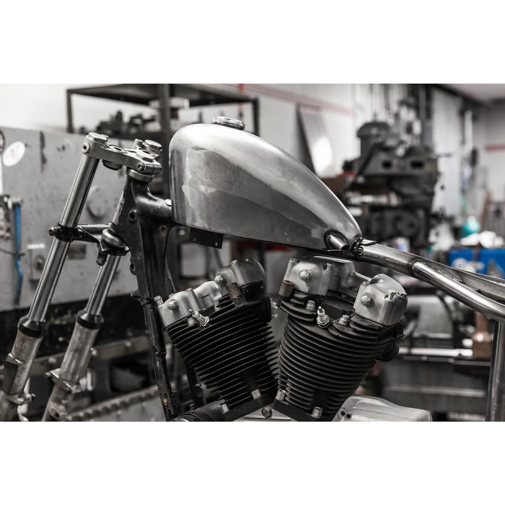 Sportster Style Frisco Mount Gas Tank - Narrow - 2.1 gallon - Image 15