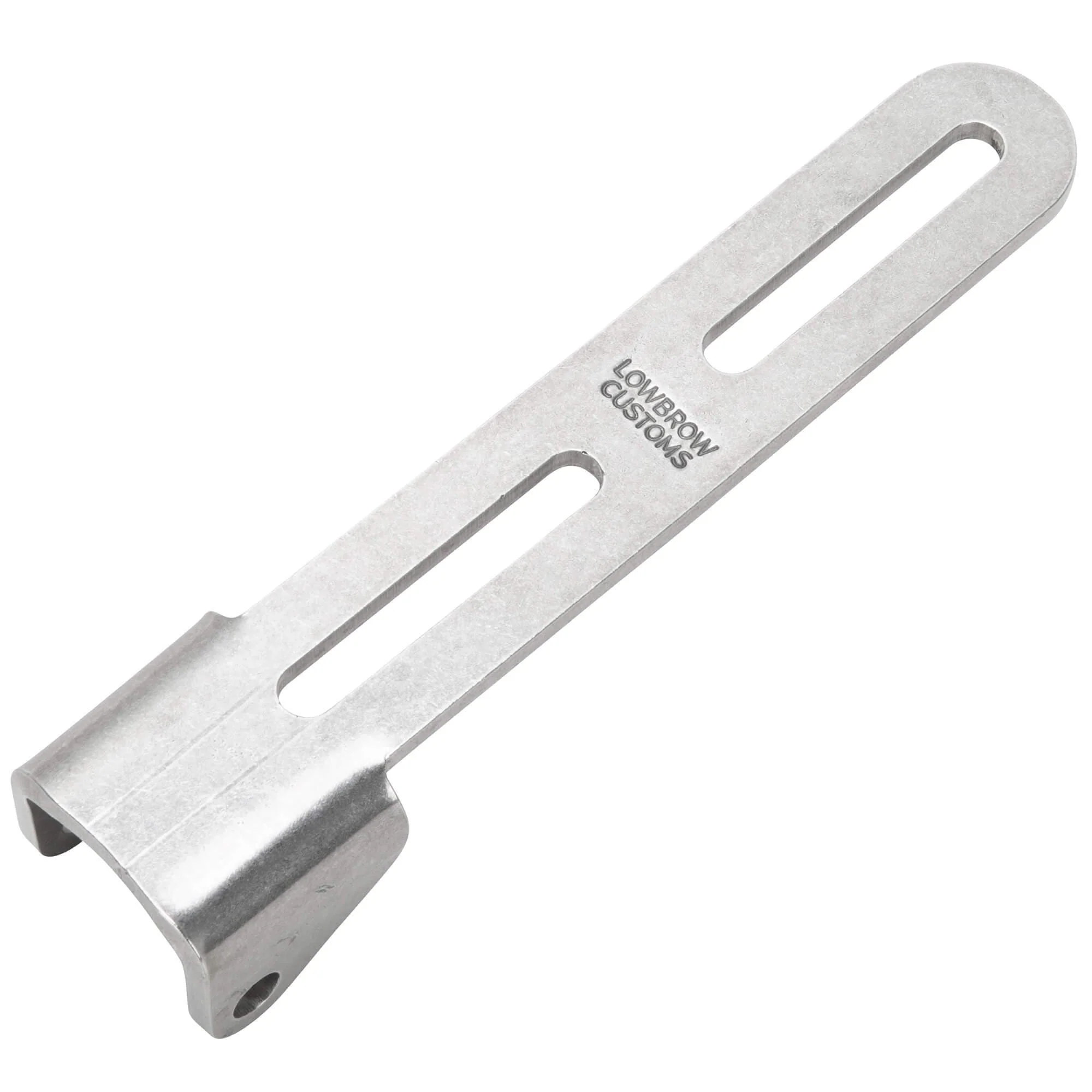 Stainless Steel Solo Seat Hinge / Pivot Bracket - Harley Ironhead Sportster 1957-1978