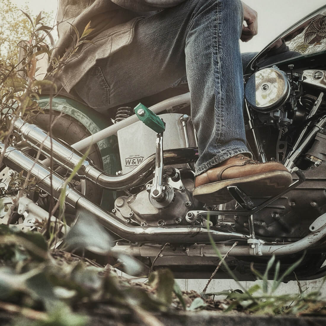 Stealthstarter Electric Starter Kit Rigid Frame 3 & 4 Speed Harley-Davidson Big Twins - Image 5