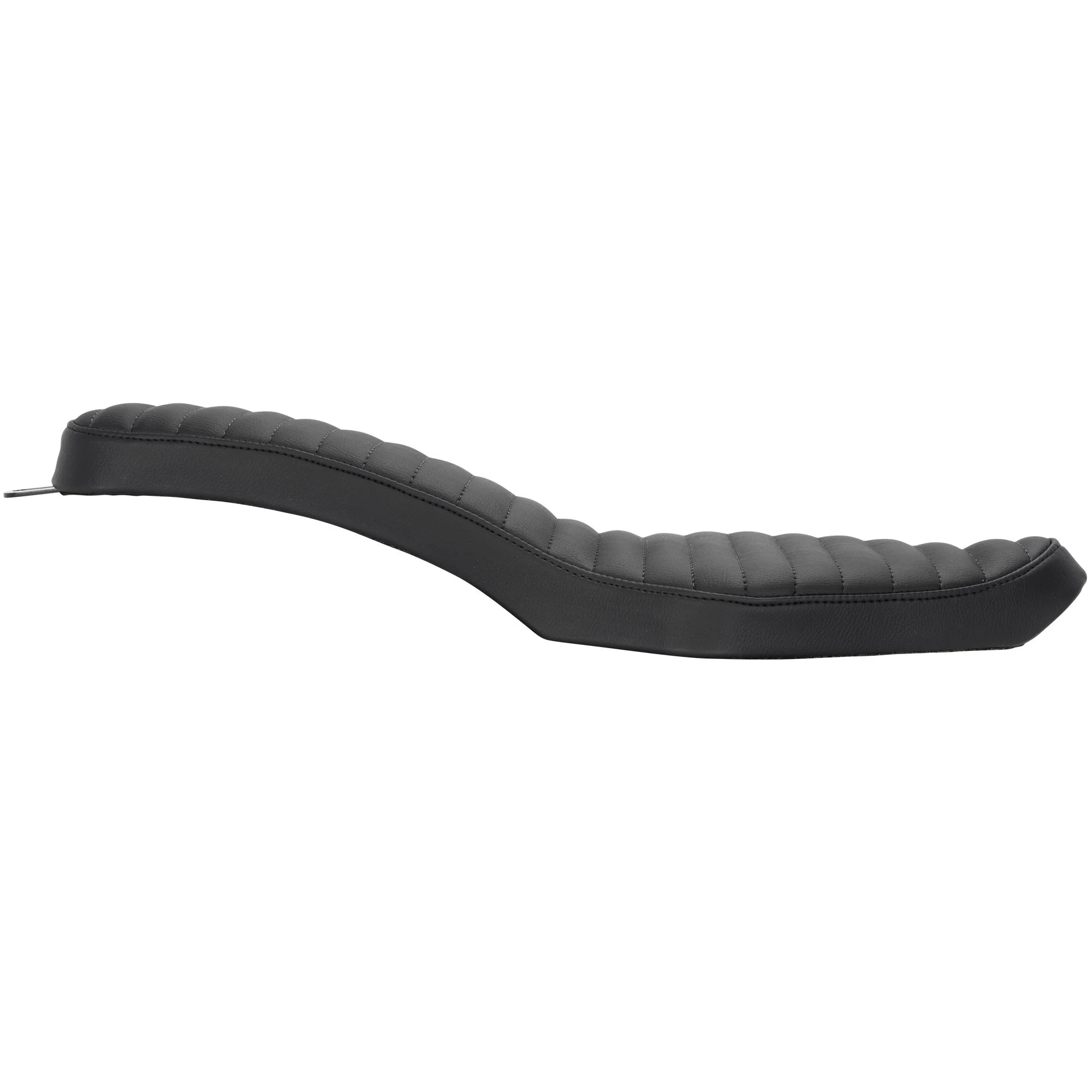 Skinny Style Seat - Black Horizontal Pleat - 1982-2003 Harley-Davidson Sportsters - Image 3