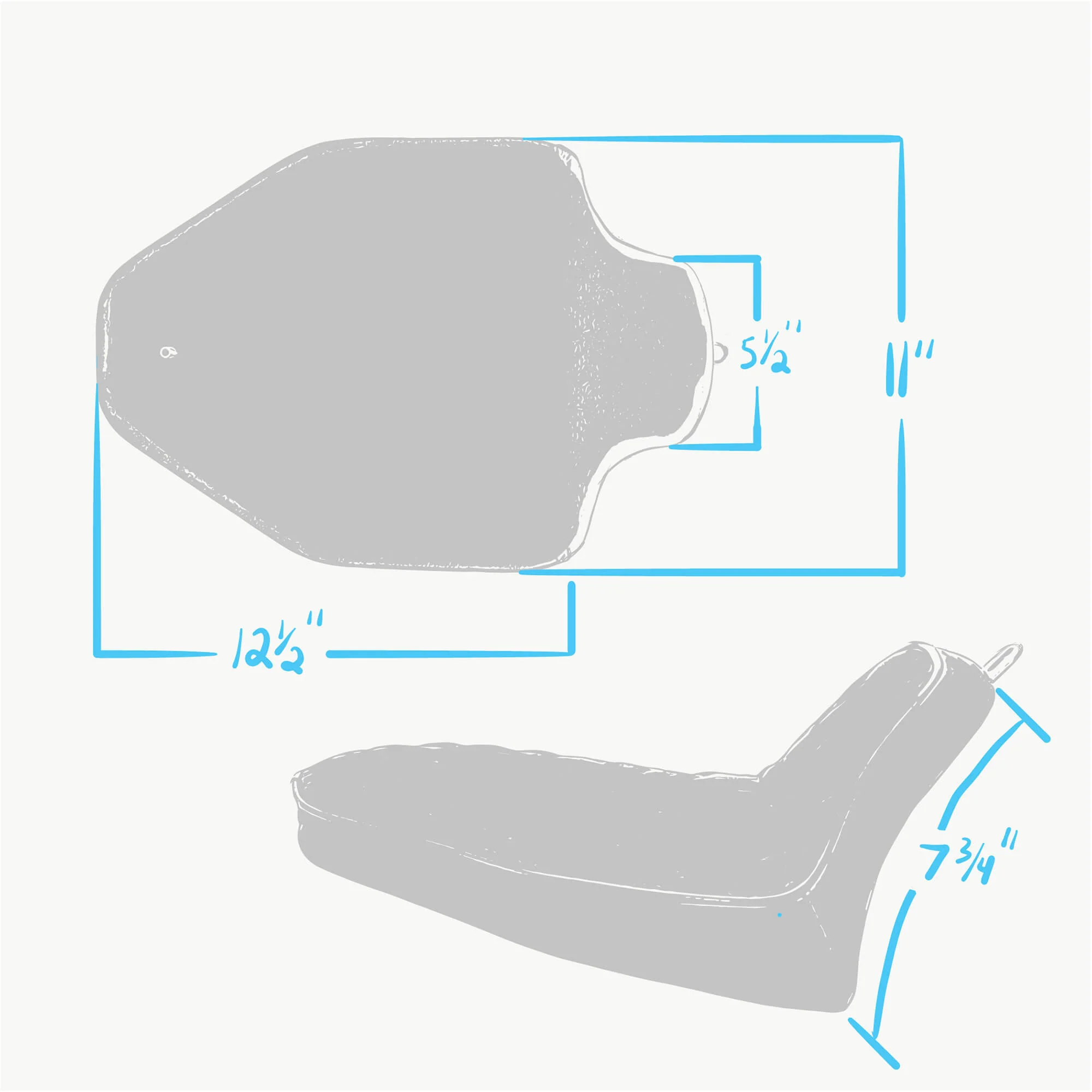 Solo Seat - Black Diamond - Rigid Frame - Image 3