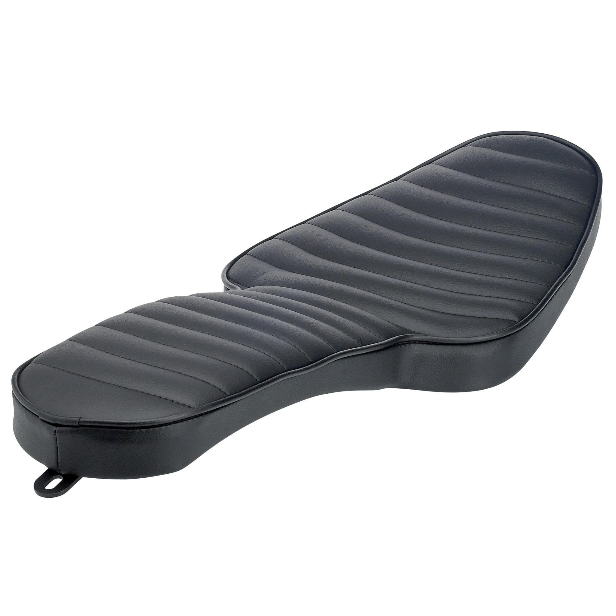 Sporty 2-up - Black Arched Pleats - 1982-2003 Harley-Davidson Sportsters - Image 3