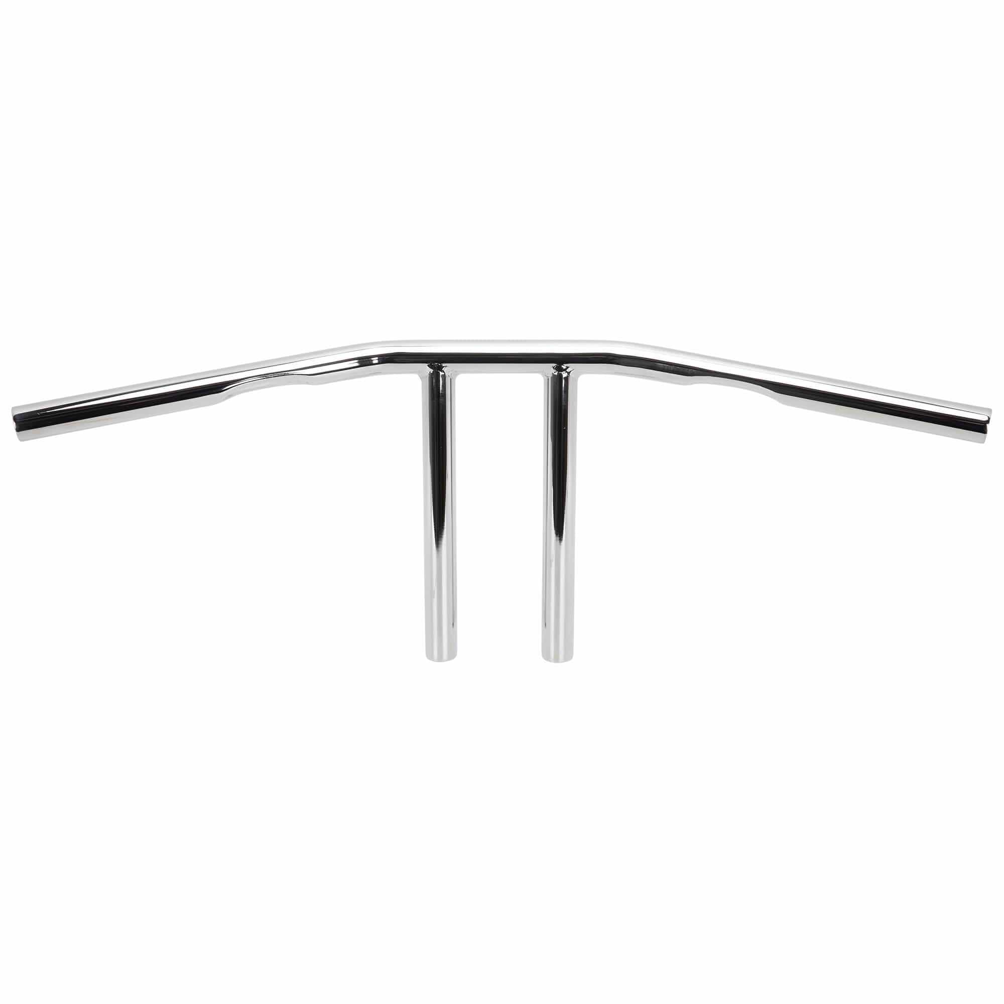 T-Bars Handlebars - 10 inch Rise - 1-Inch Diameter - Chrome