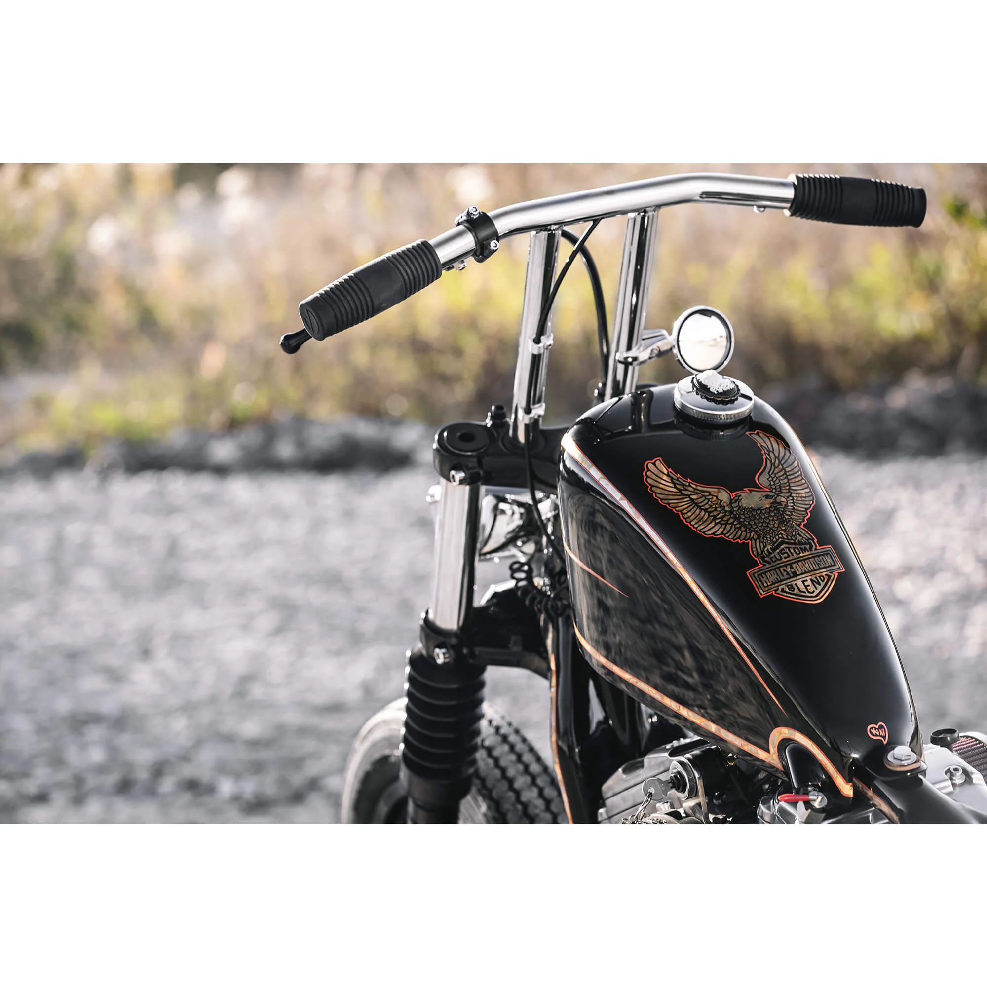 T-Bars Handlebars - 10 inch Rise - 1-Inch Diameter - Chrome - Image 13