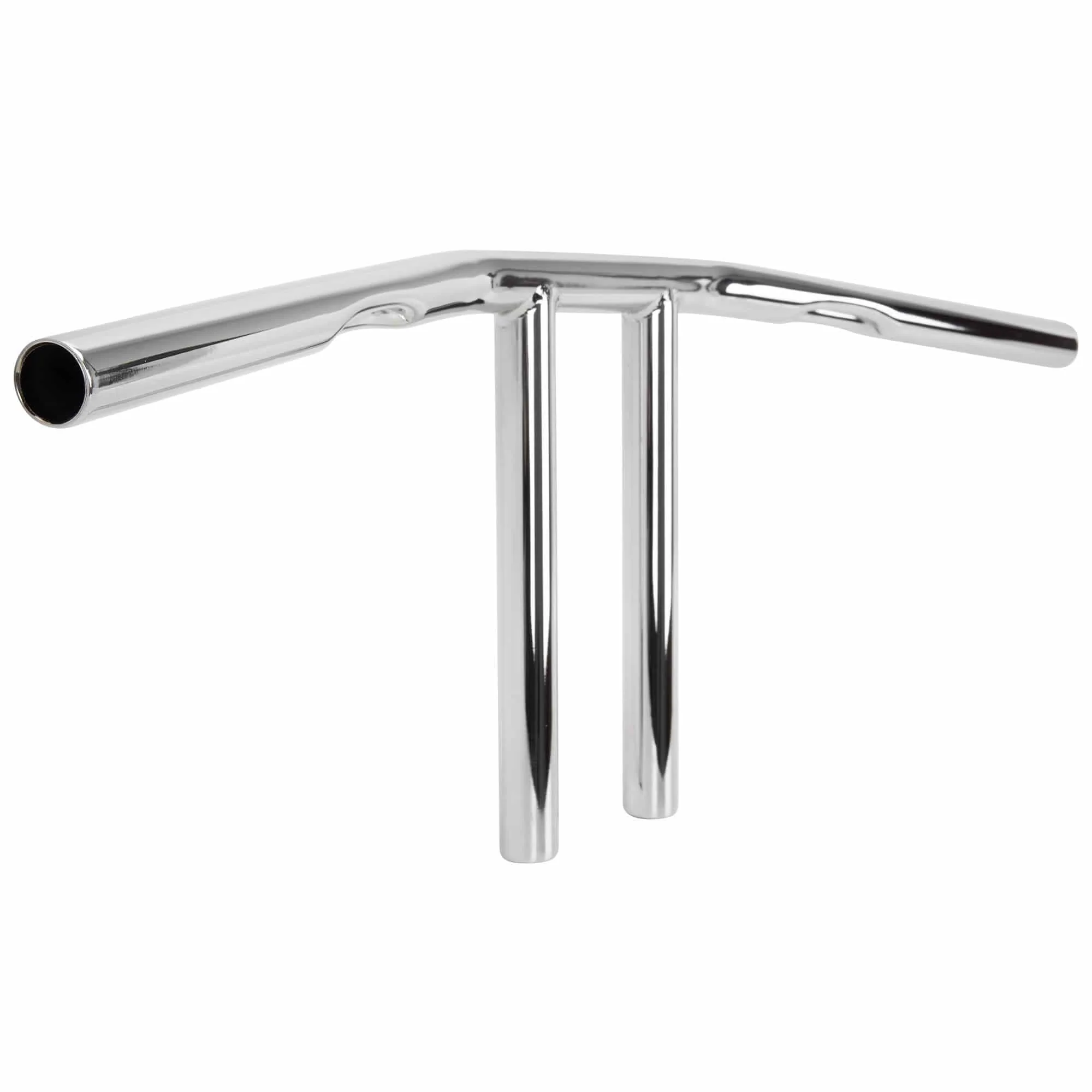 T-Bars Handlebars - 10 inch Rise - 1-Inch Diameter - Chrome - Image 5