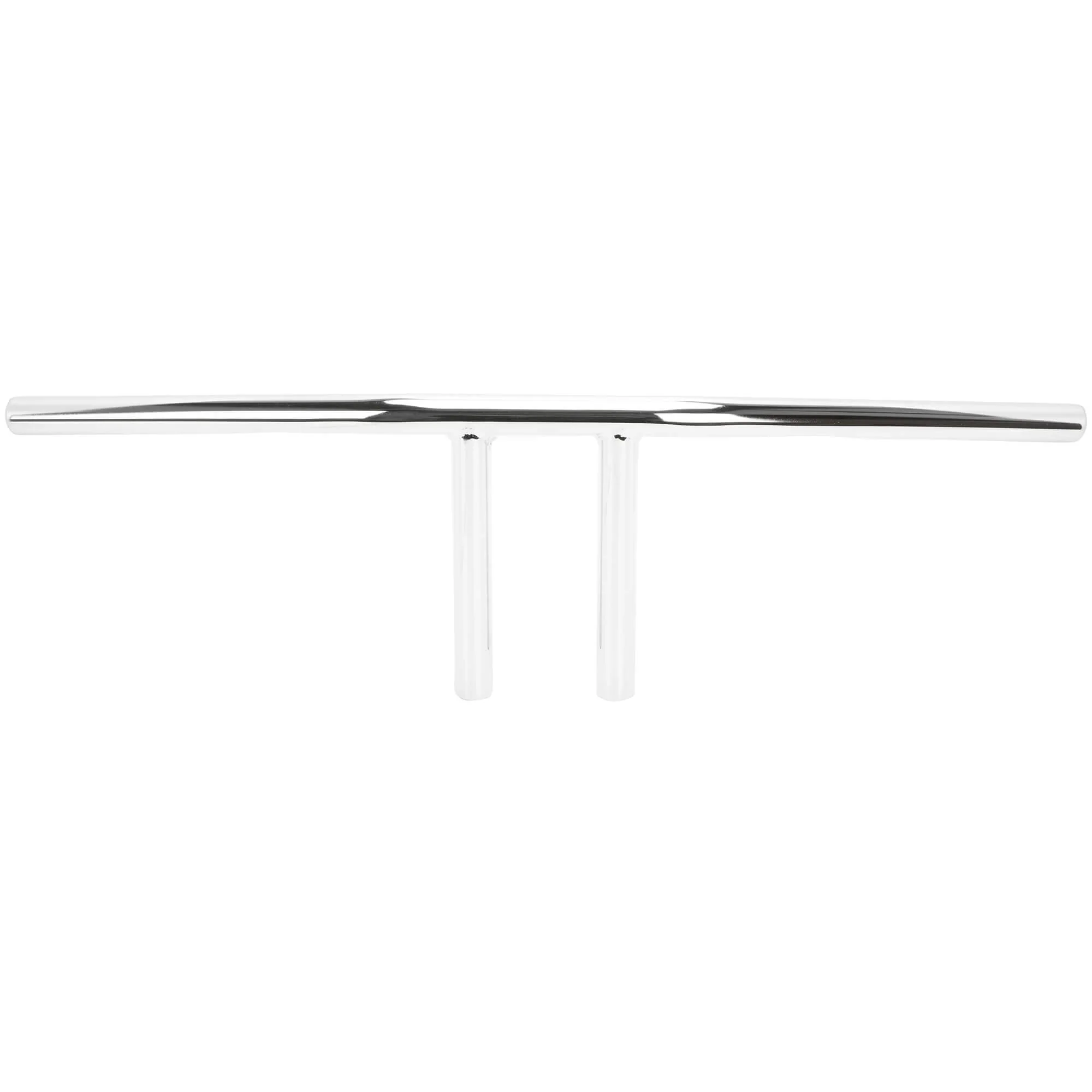 T-Bars Handlebars - 8 inch Rise - 1 inch Diameter - Chrome - Image 4