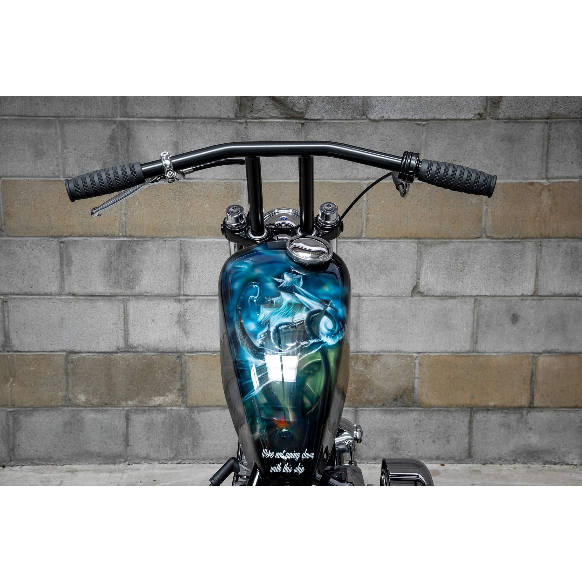 T-Bars Handlebars - 8 inch Rise - 1" Diameter - Black - Image 9