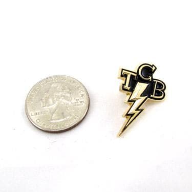 TCB Takin' Care of Business Lapel Pin - Fink Style - Image 3