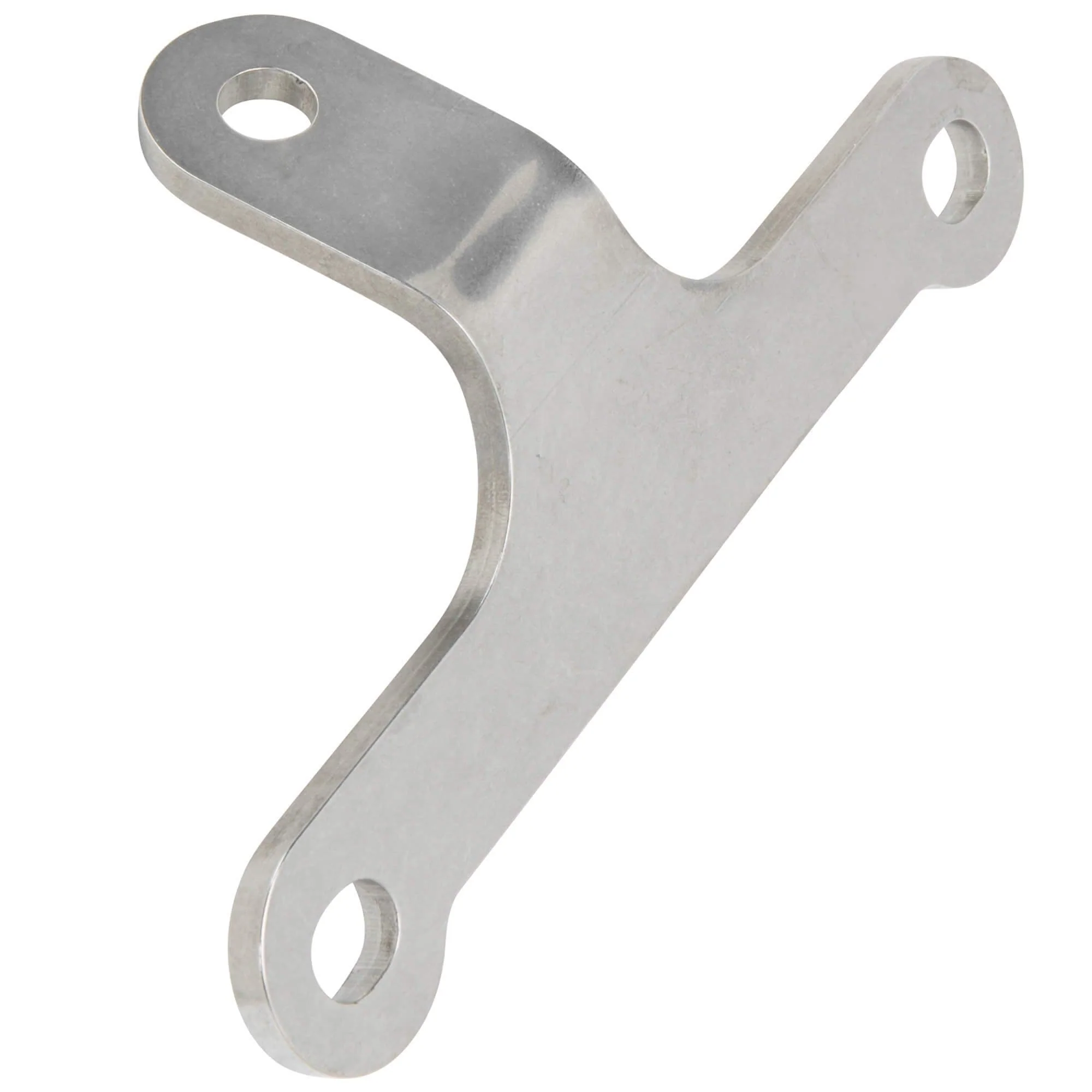 35mm Harley-Davidson Narrow Glide Headlight Mount - Tumbled Stainless - Image 2