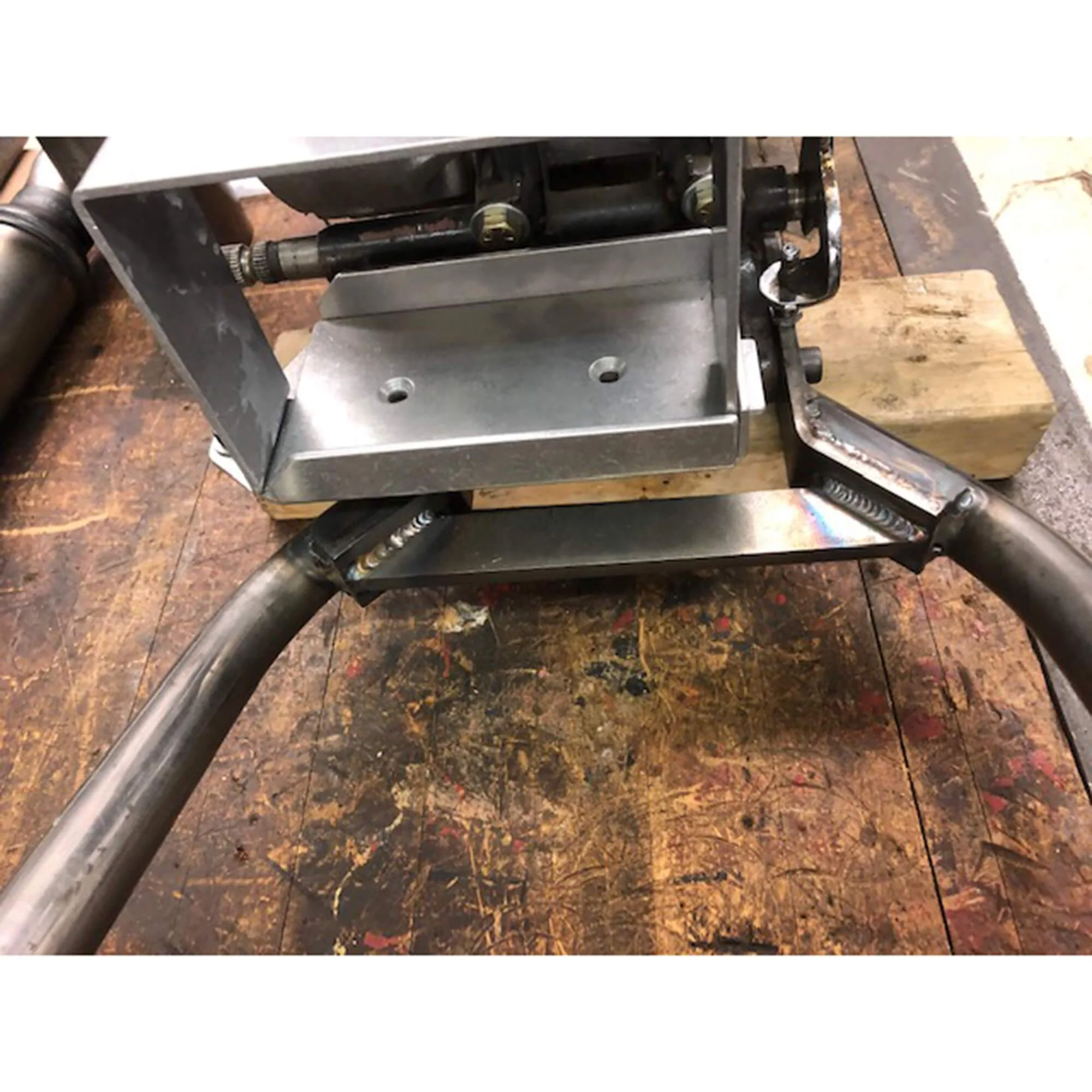 Battery Box Adapters - Ironhead Sportster with Lowbrow Customs Hardtail - Image 4