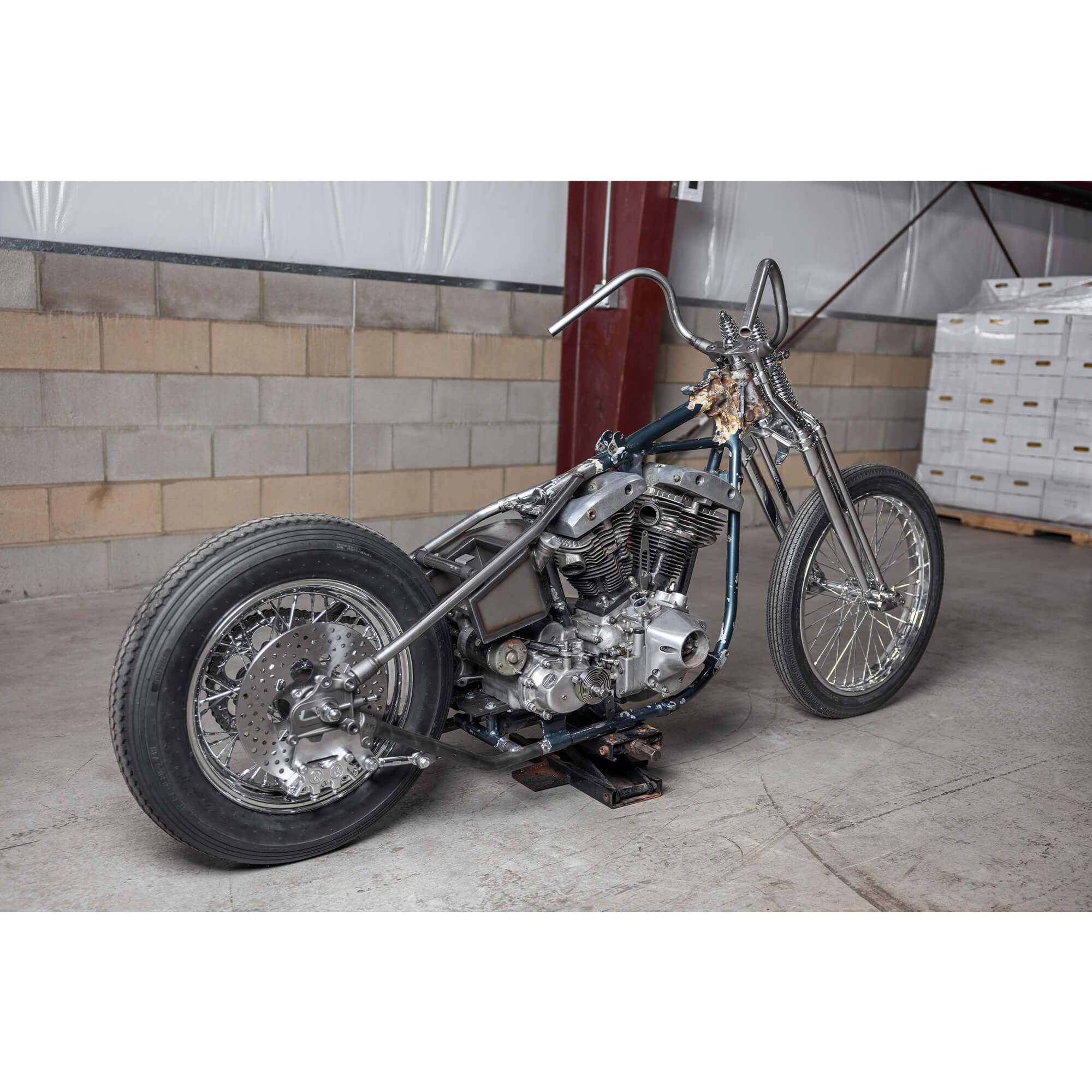 Bolt-On Oil Tank for Rigid Harley-Davidson Big Twin Frames with Electric Start - Image 22