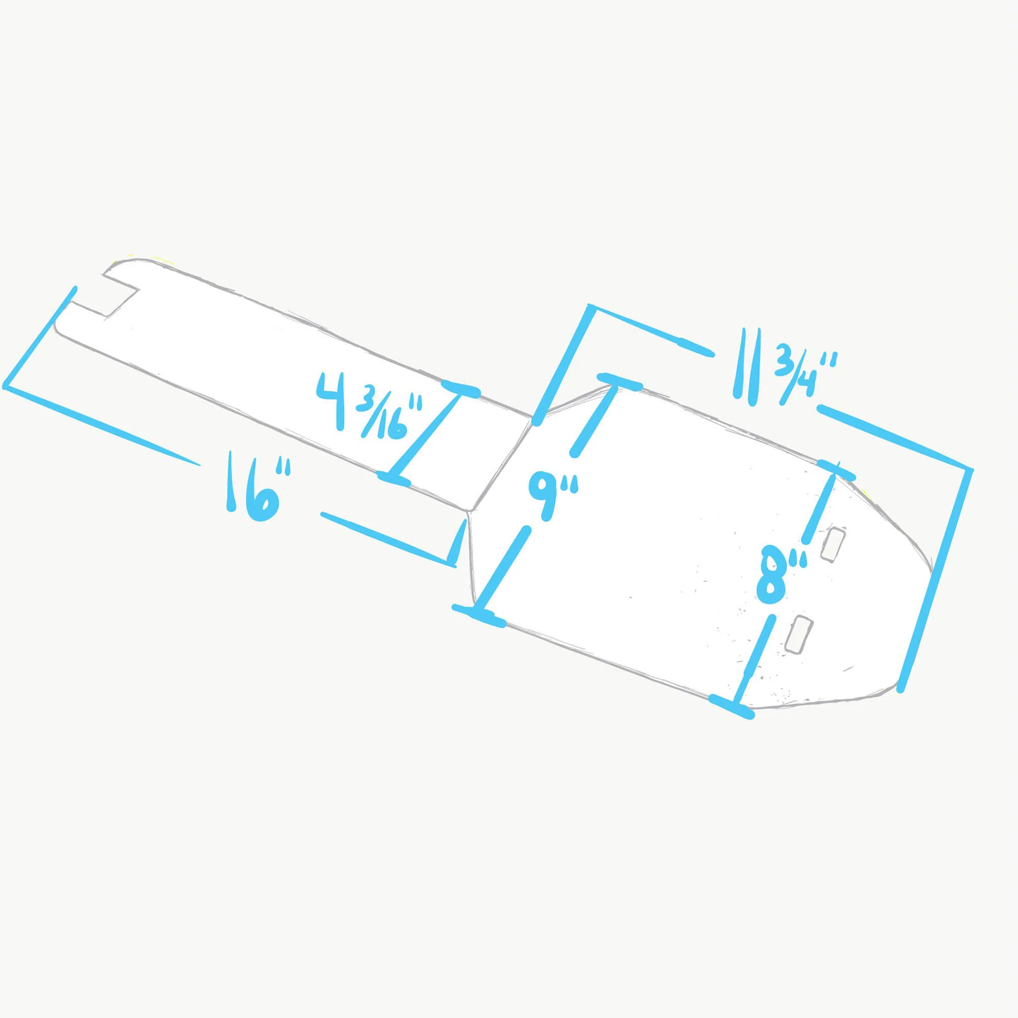 Chopper Seat Pan Kit - Image 3