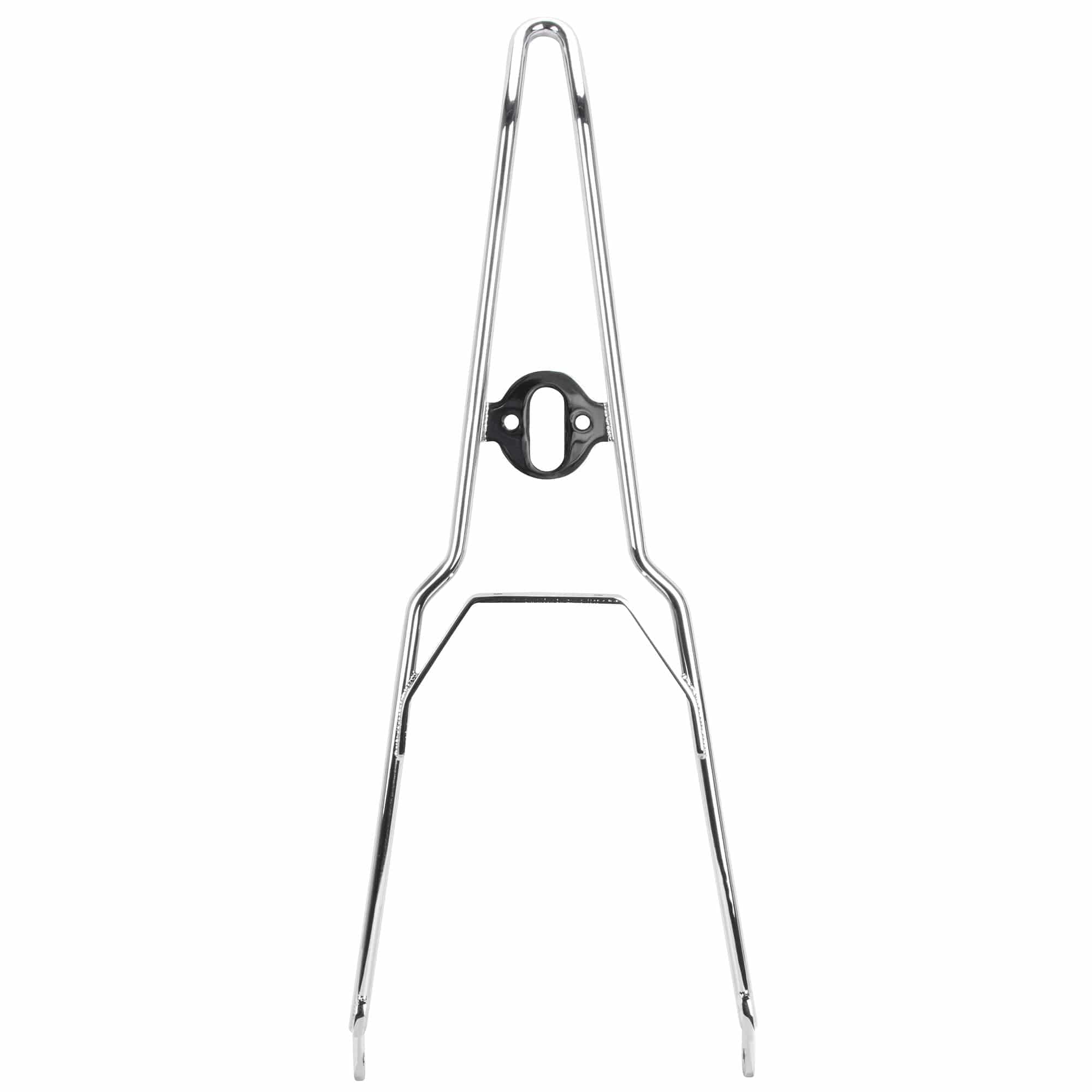 Chrome Kick Back Sissy Bar - Flat Fender - Model A Tail Light