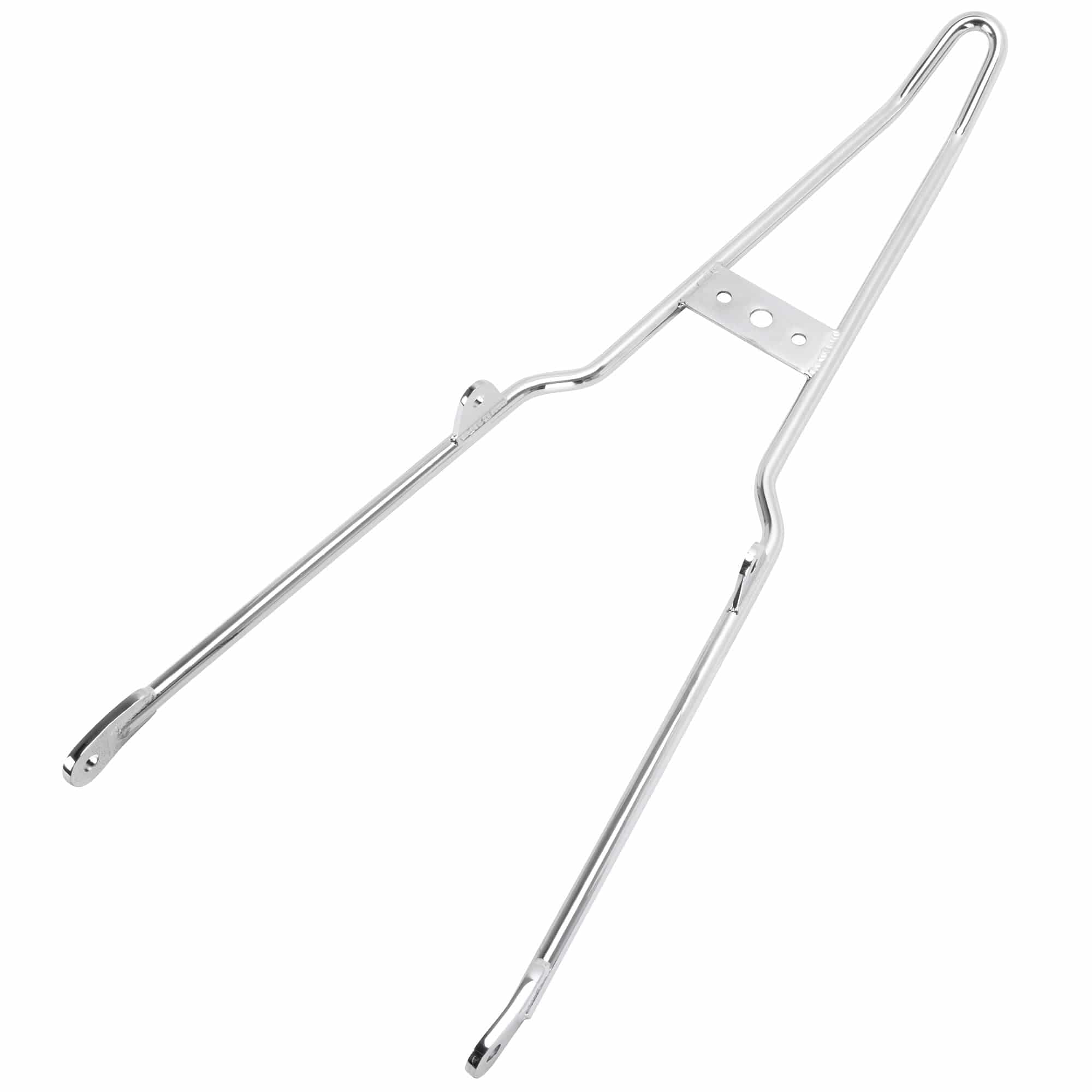 Chrome Kick Back Sissy Bar - Round Fender - Box Tail Light - Image 2