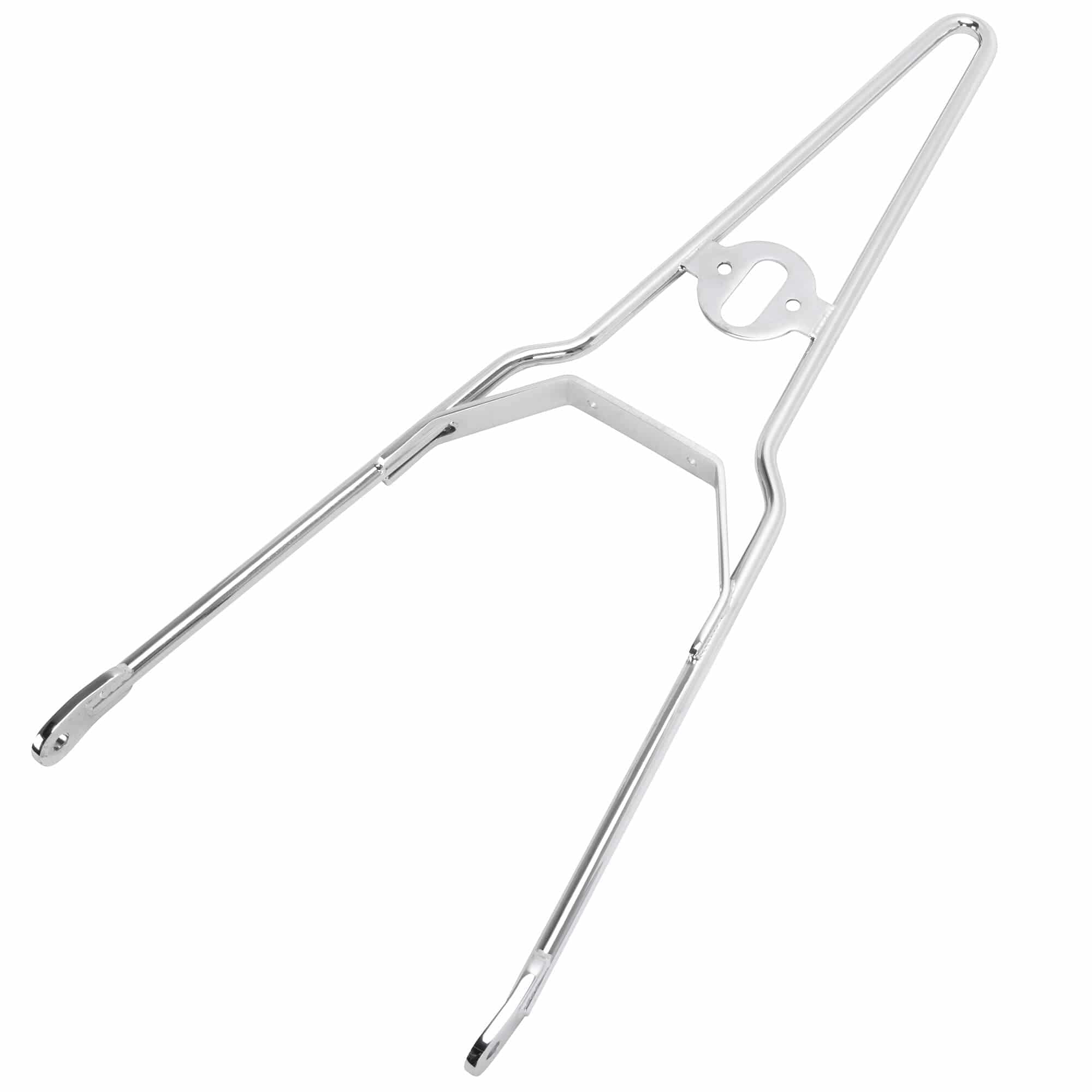 Chrome Pointed Sissy Bar - Flat Fender - Model A Tail Light - Image 2