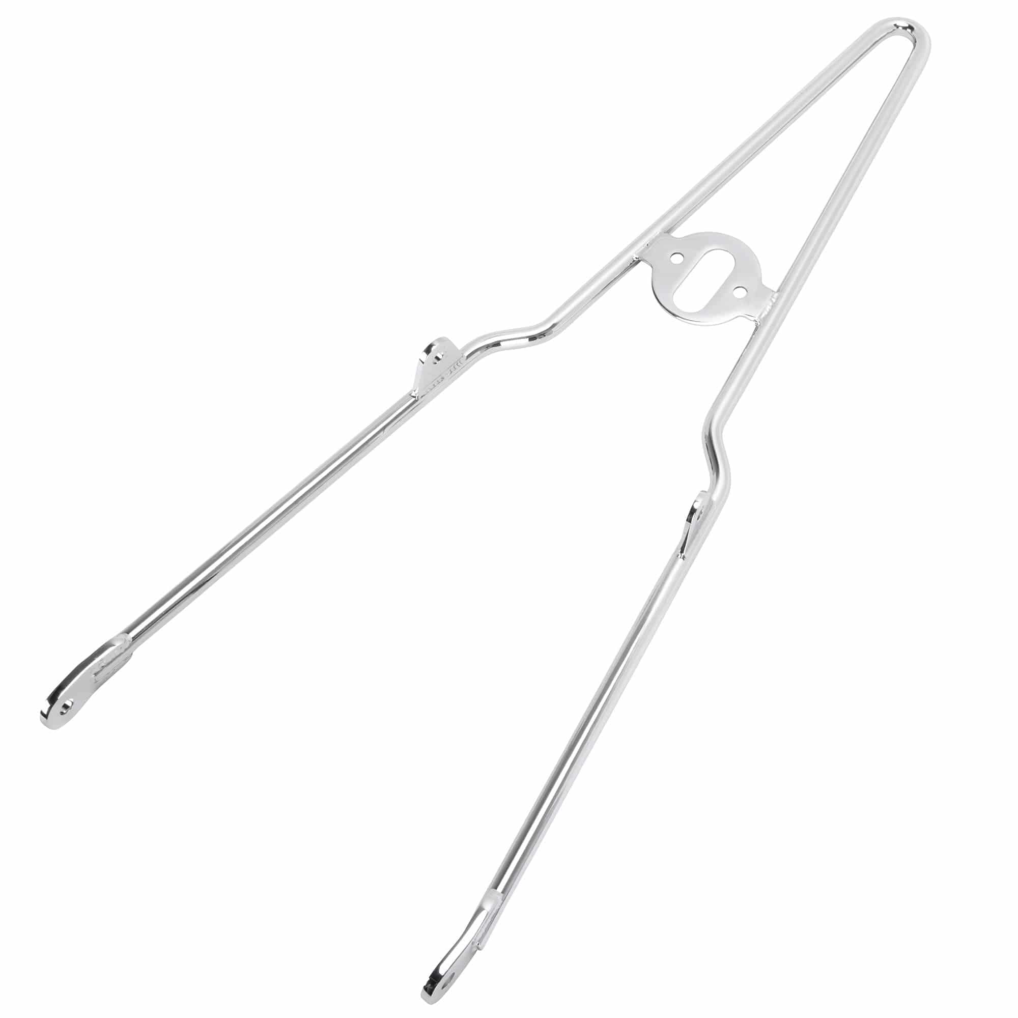 Chrome Pointed Sissy Bar - Round Fender - Model A Tail Light - Image 2