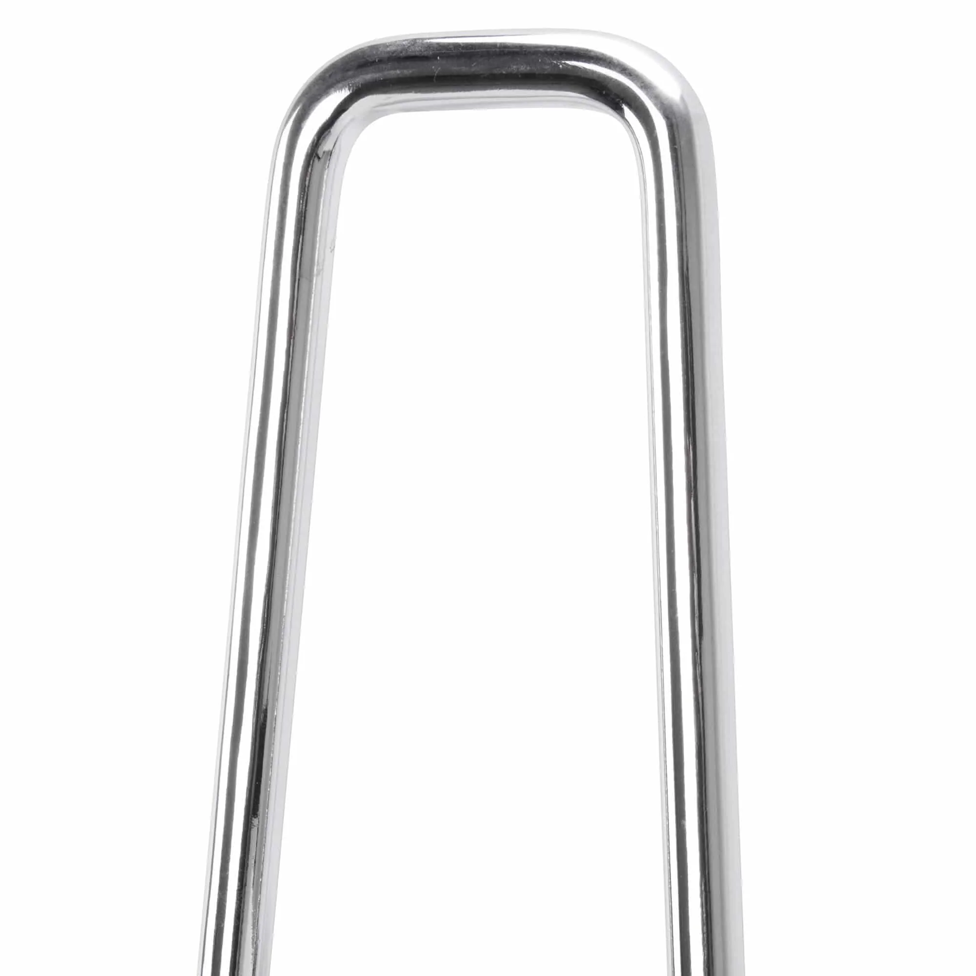 Chrome Square Top Sissy Bar - Flat Fender - Box Tail Light - Image 4