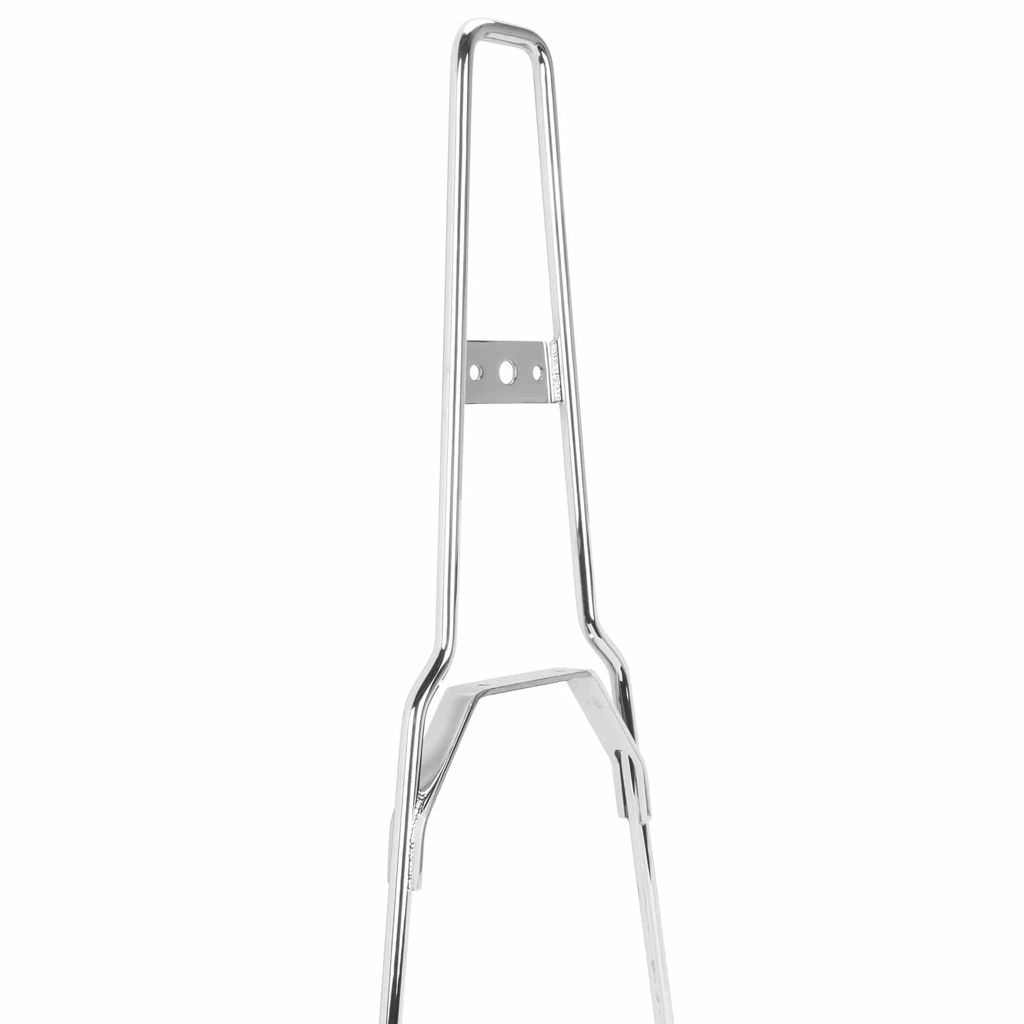 Chrome Square Top Sissy Bar - Flat Fender - Box Tail Light - Image 6