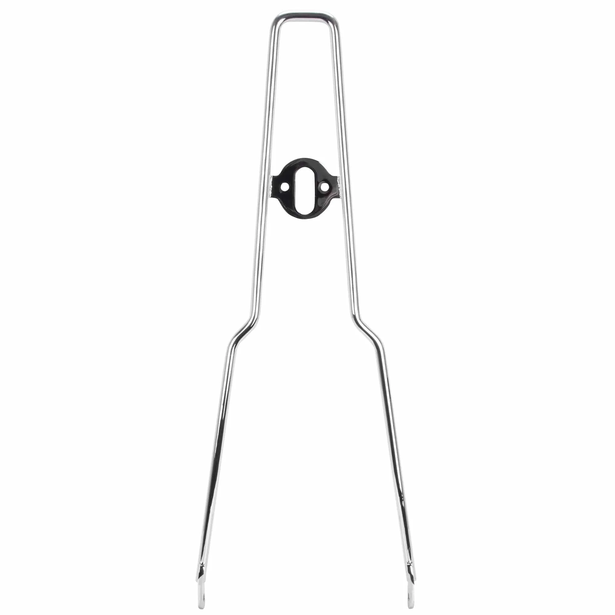 Chrome Square Top Sissy Bar - Round Fender - Model A Tail Light