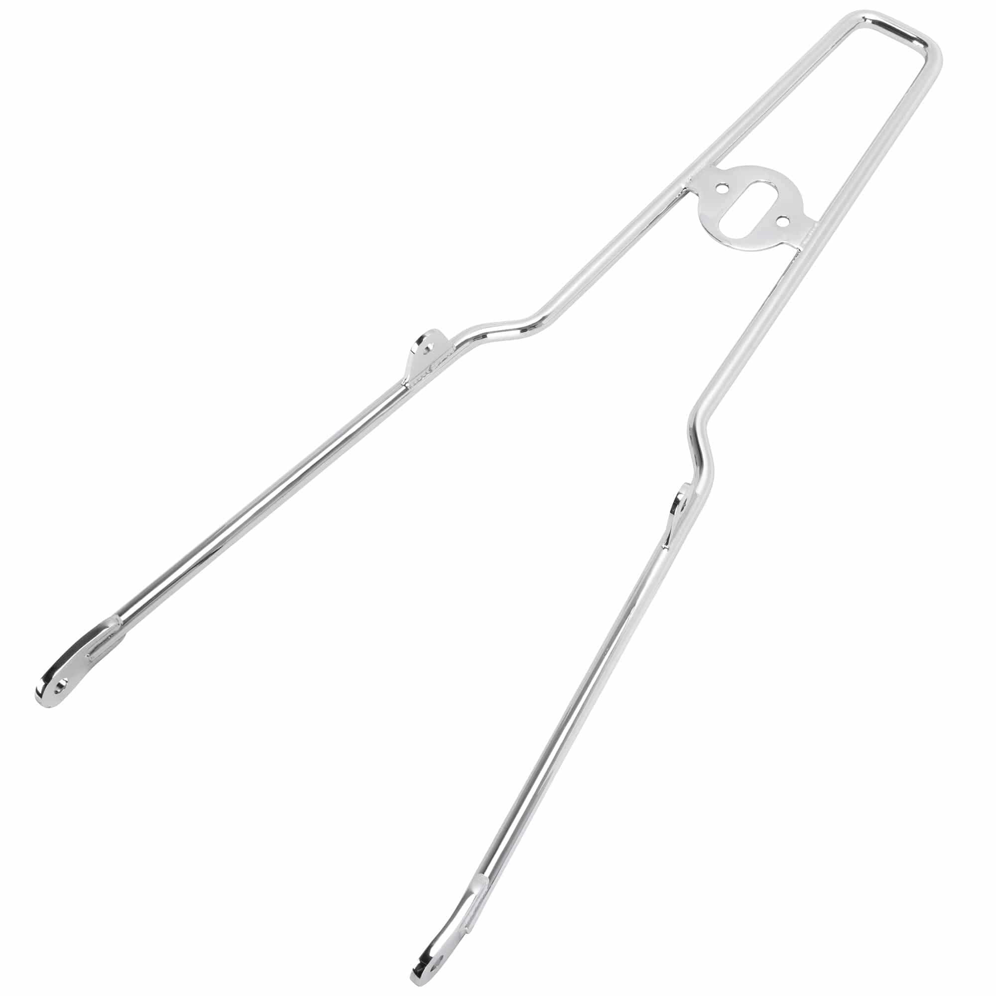 Chrome Square Top Sissy Bar - Round Fender - Model A Tail Light - Image 2