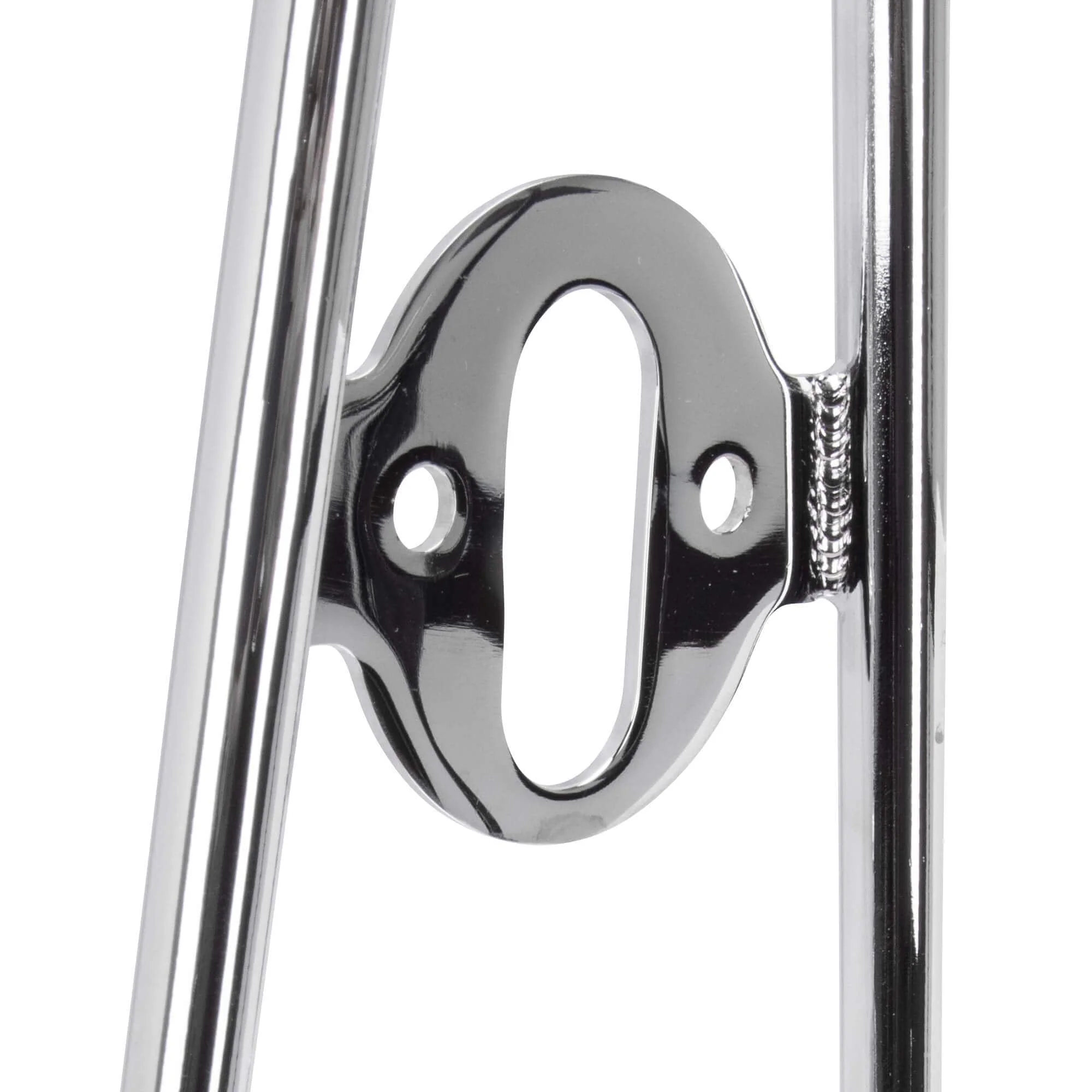 Chrome Square Top Sissy Bar - Round Fender - Model A Tail Light - Image 7