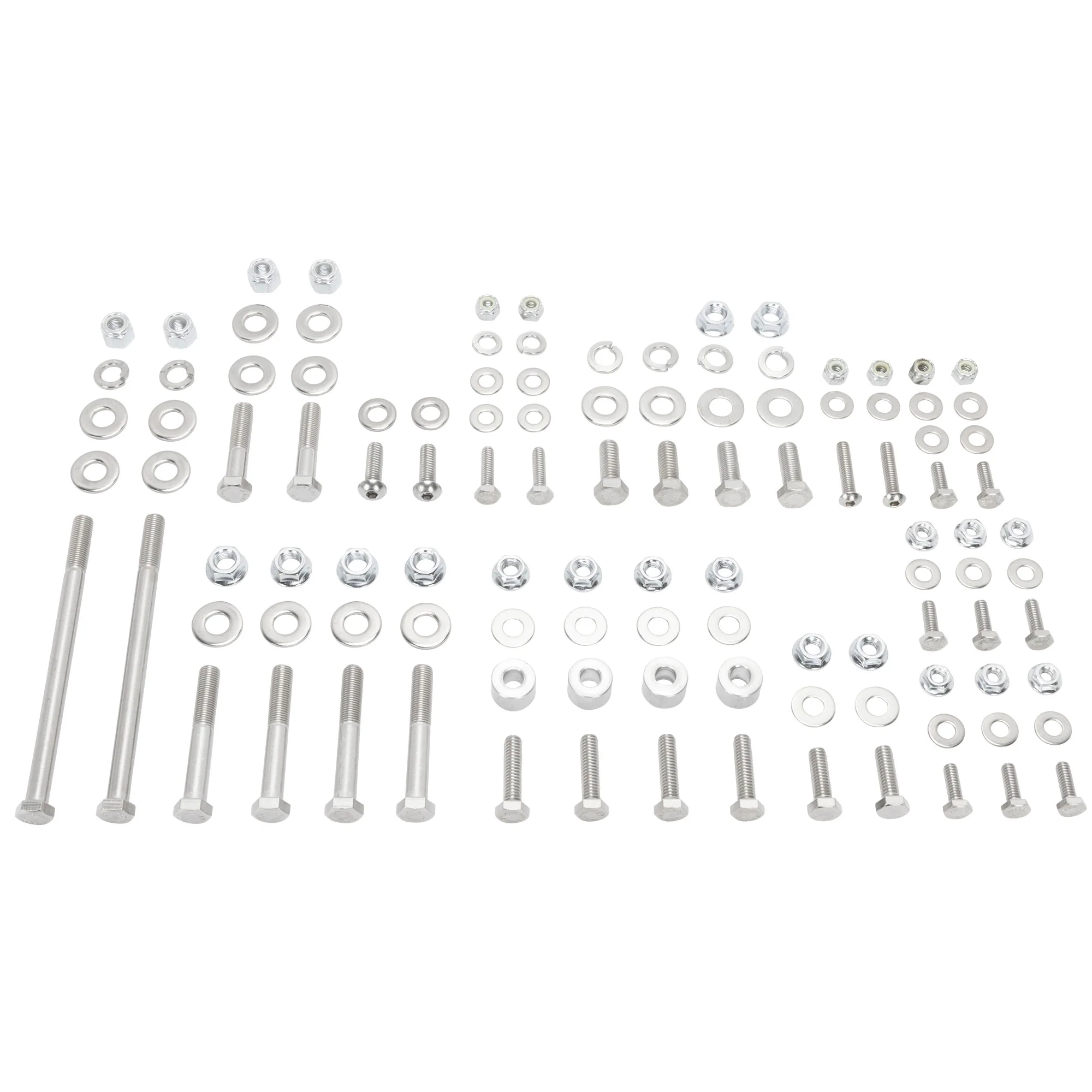 Complete Hardware Kit for Gasbox Rigid EVO Sportster Frames with Frisco Tanks