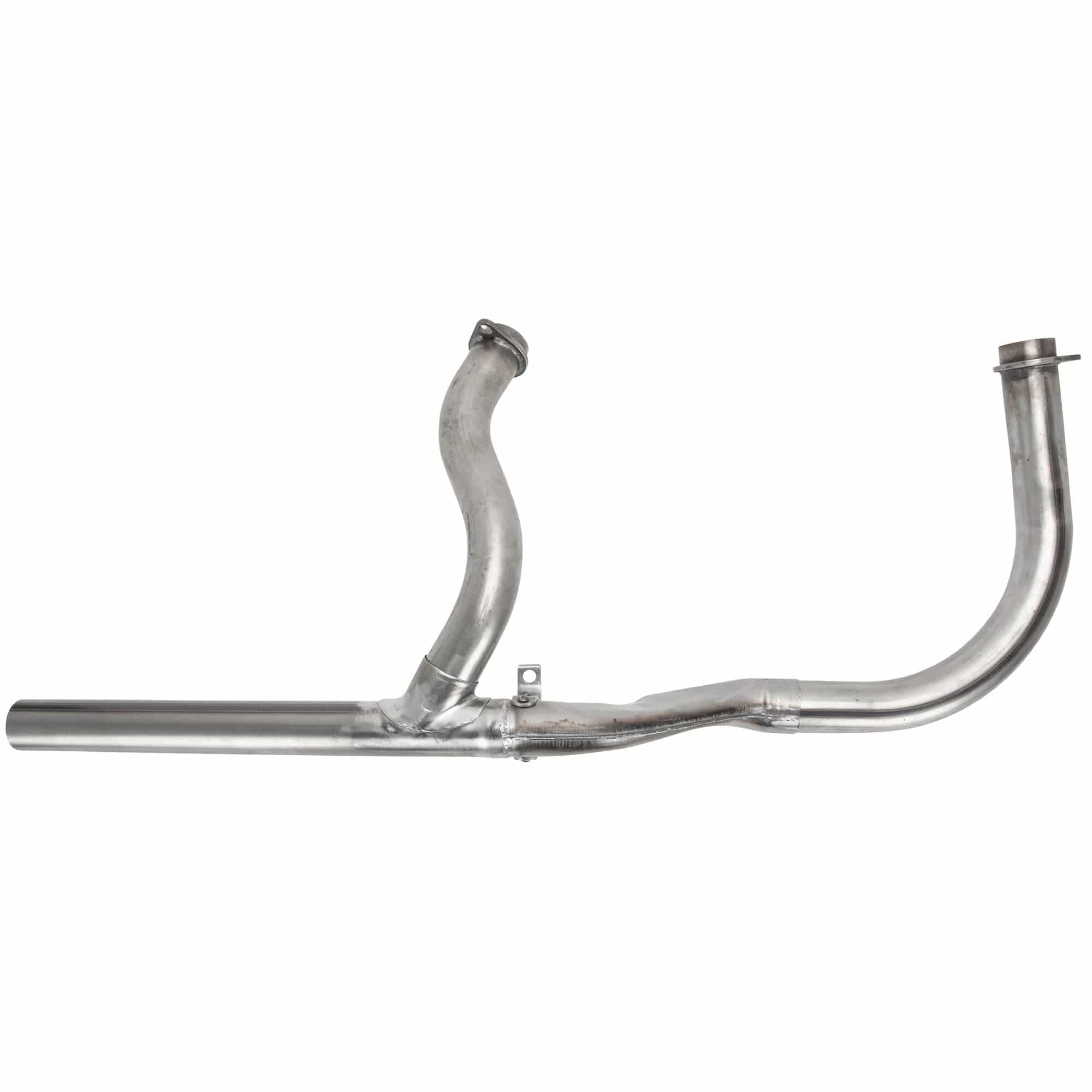 Exhaust Pipe Set 1966-1969 Harley-Davidson Generator Shovelhead FL FLH 74 ci - Bare Steel
