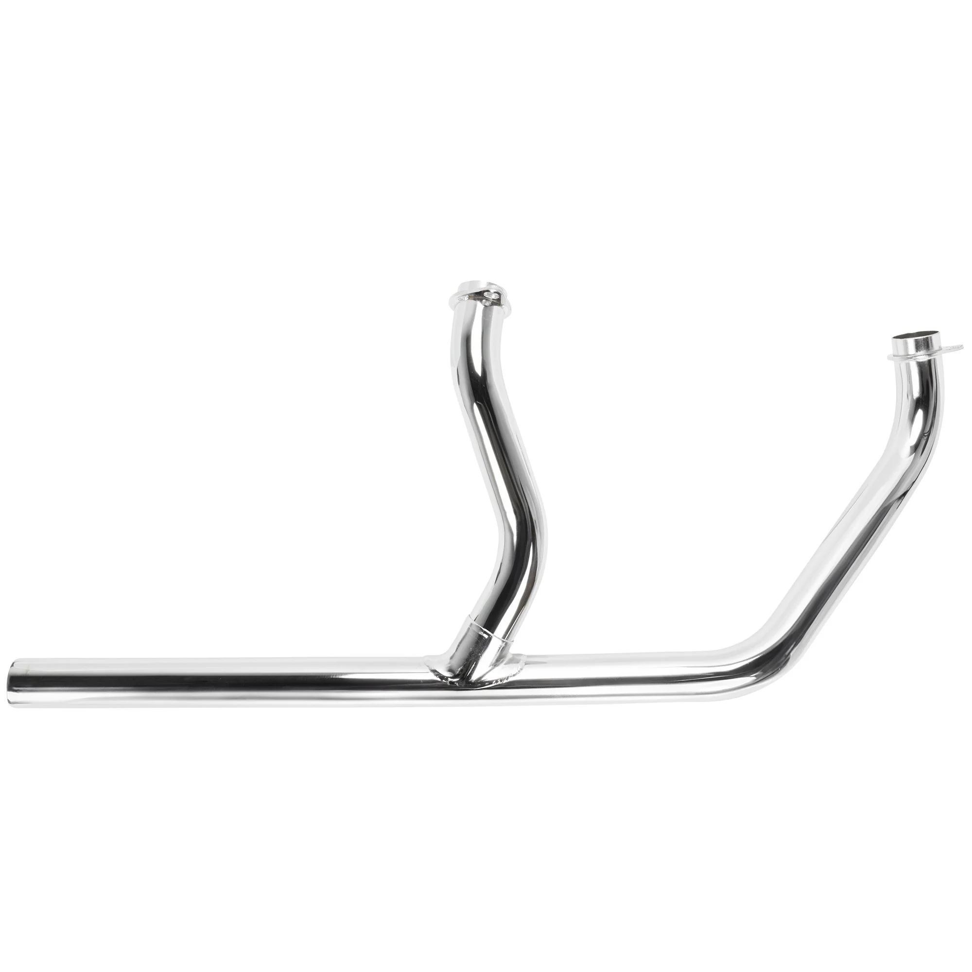 Exhaust Pipe Set 2-into-1 1970-84 Harley Cone Shovelhead - Chrome OEM #65435-70